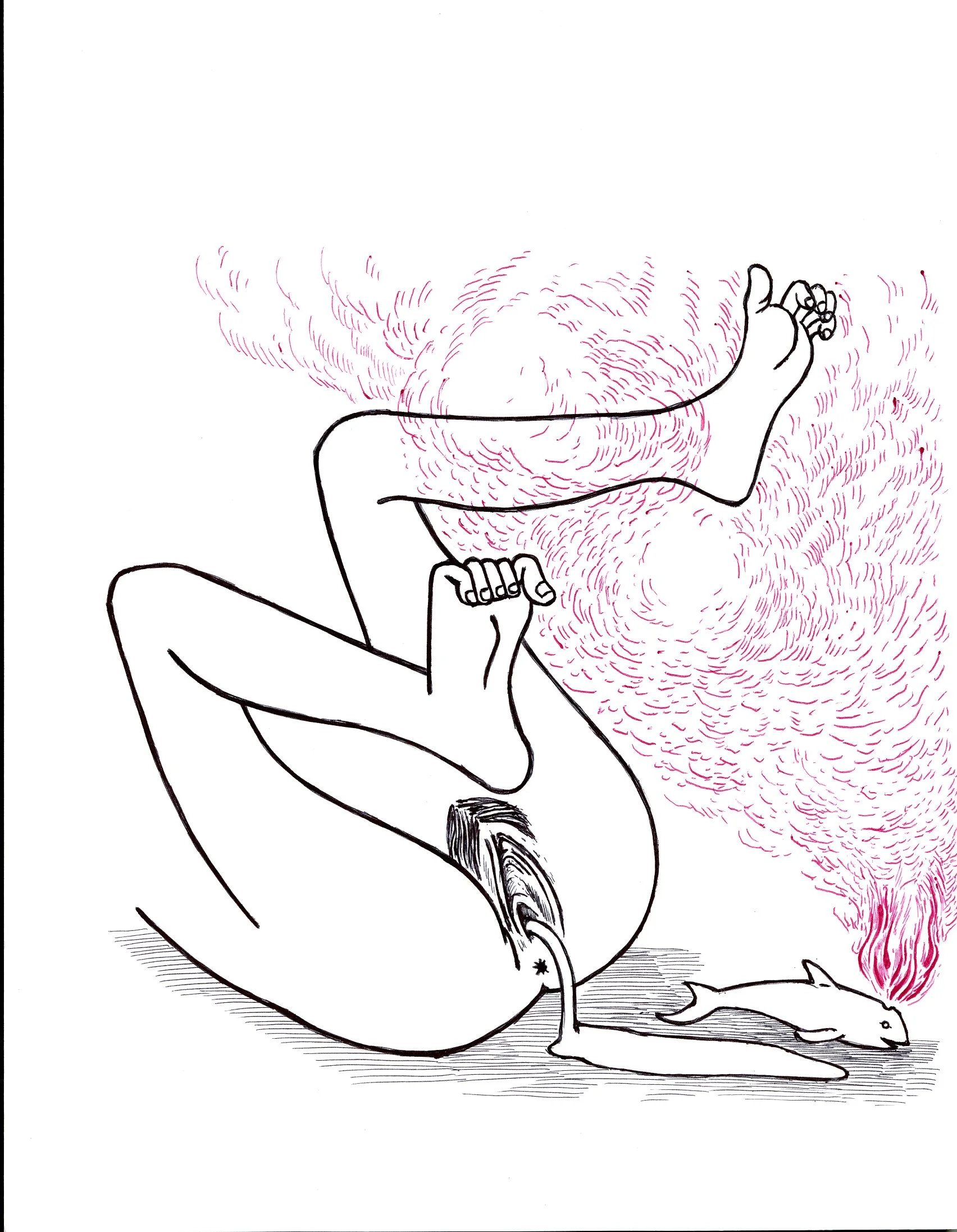 sin título, tinta sobre papel