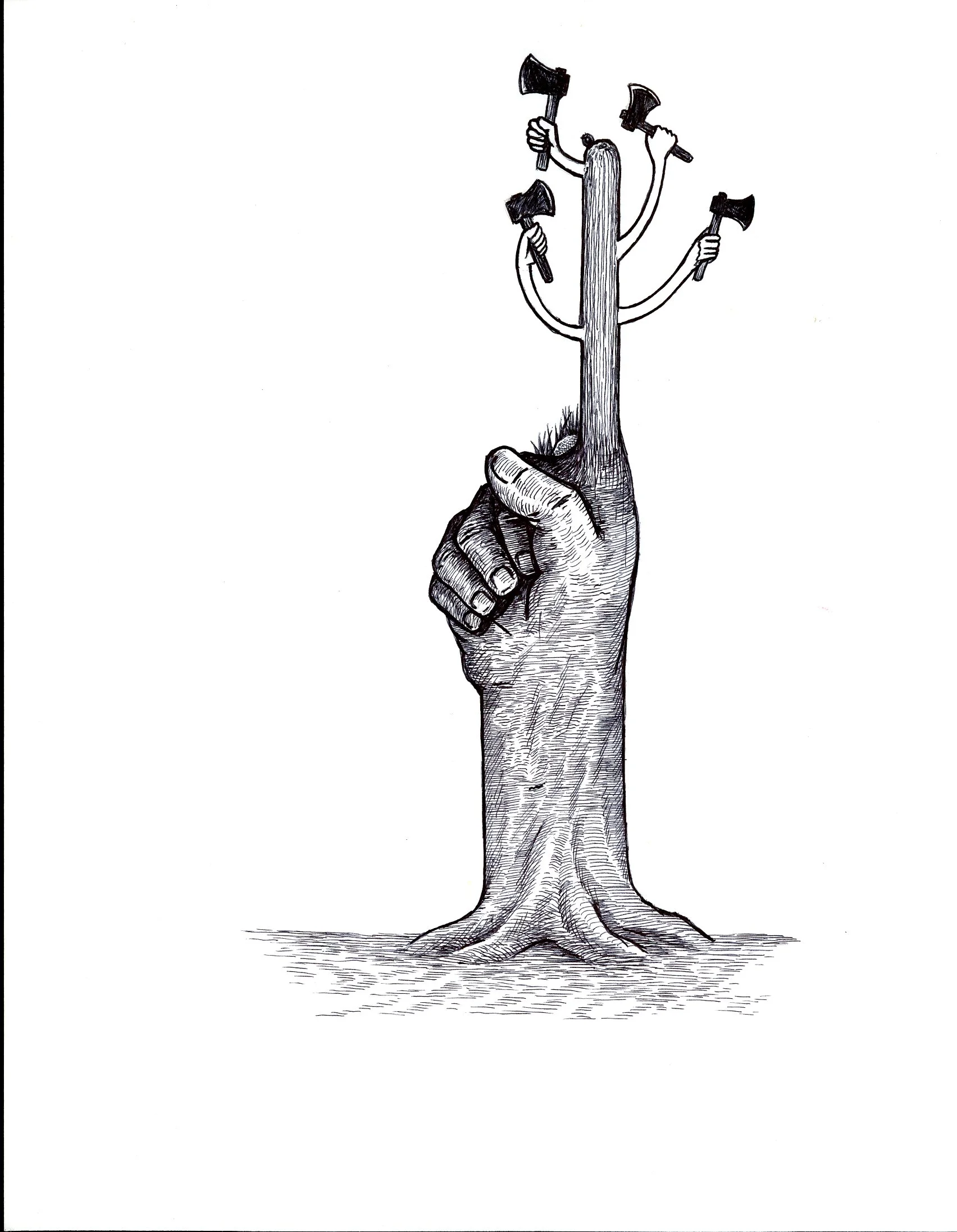 sin título, tinta sobre papel