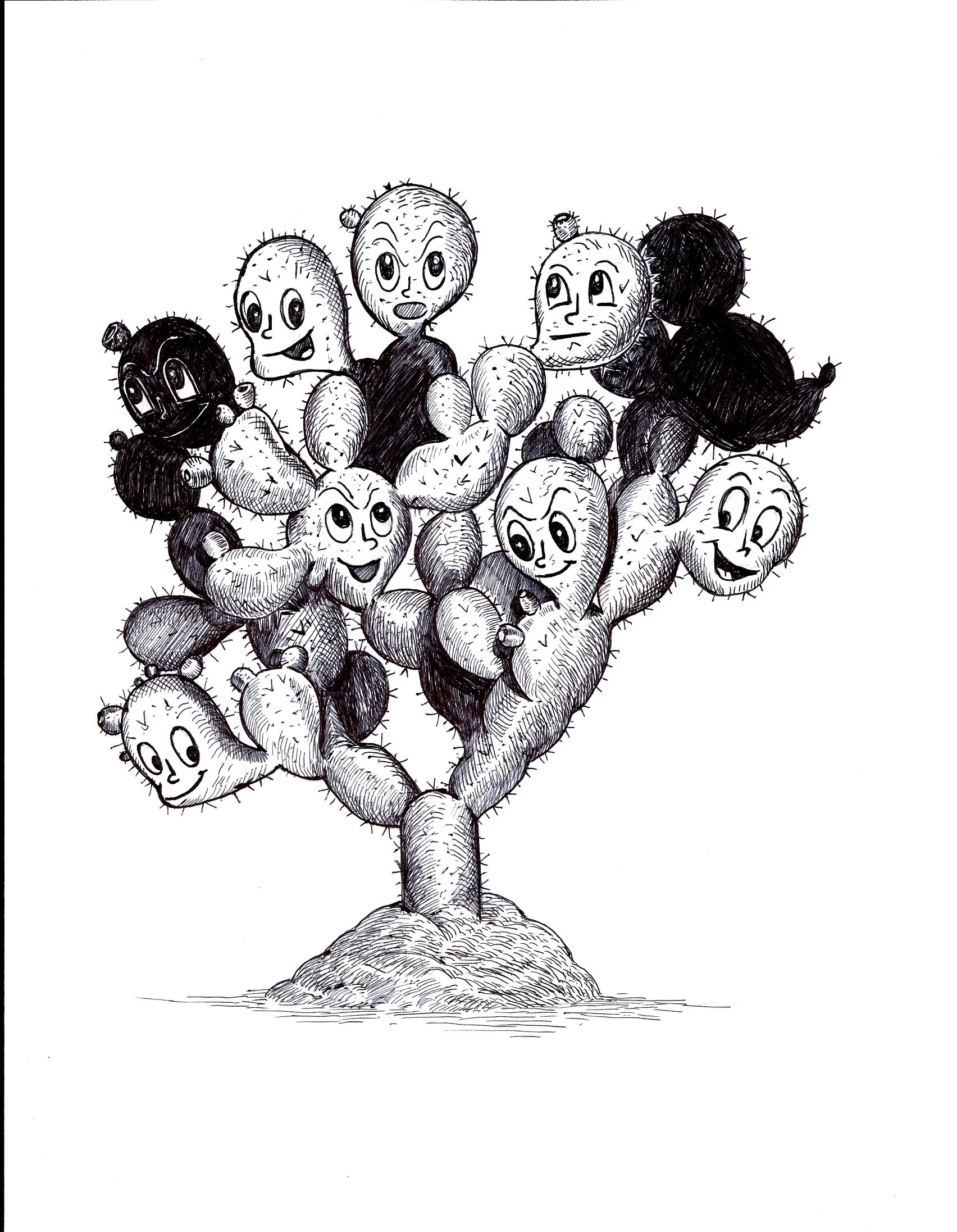 sin título, tinta sobre papel