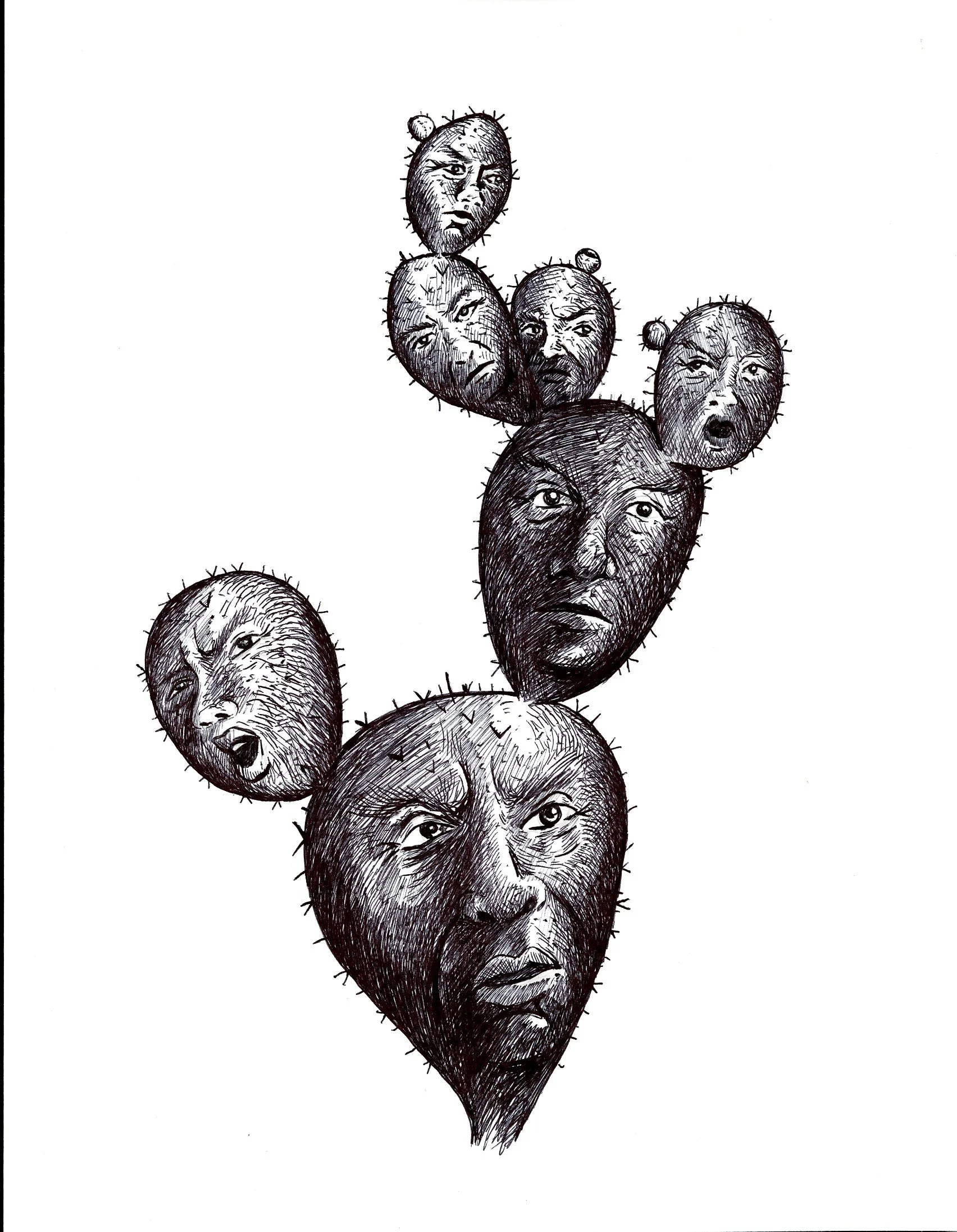 sin título, tinta sobre papel