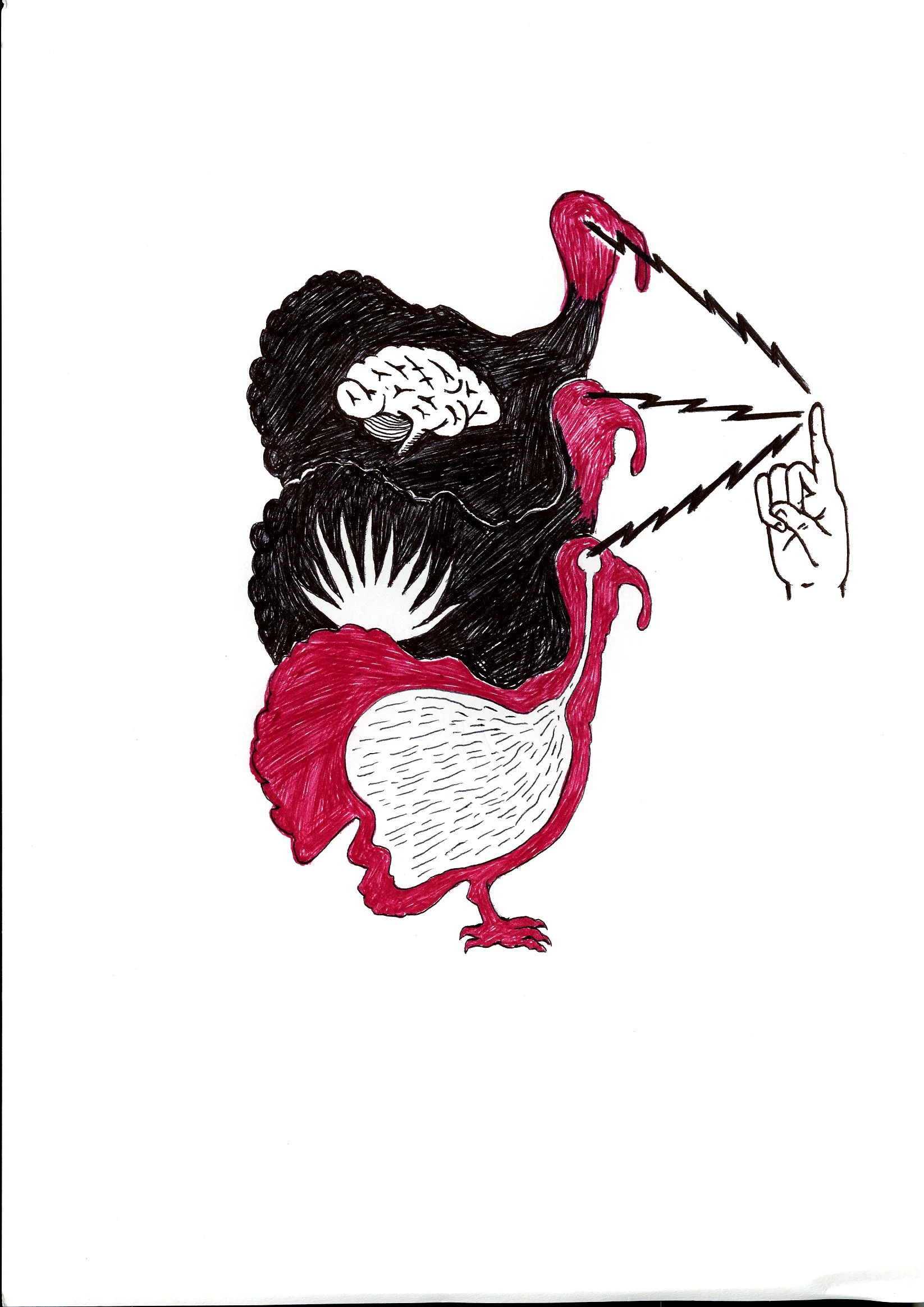 sin título, tinta sobre papel