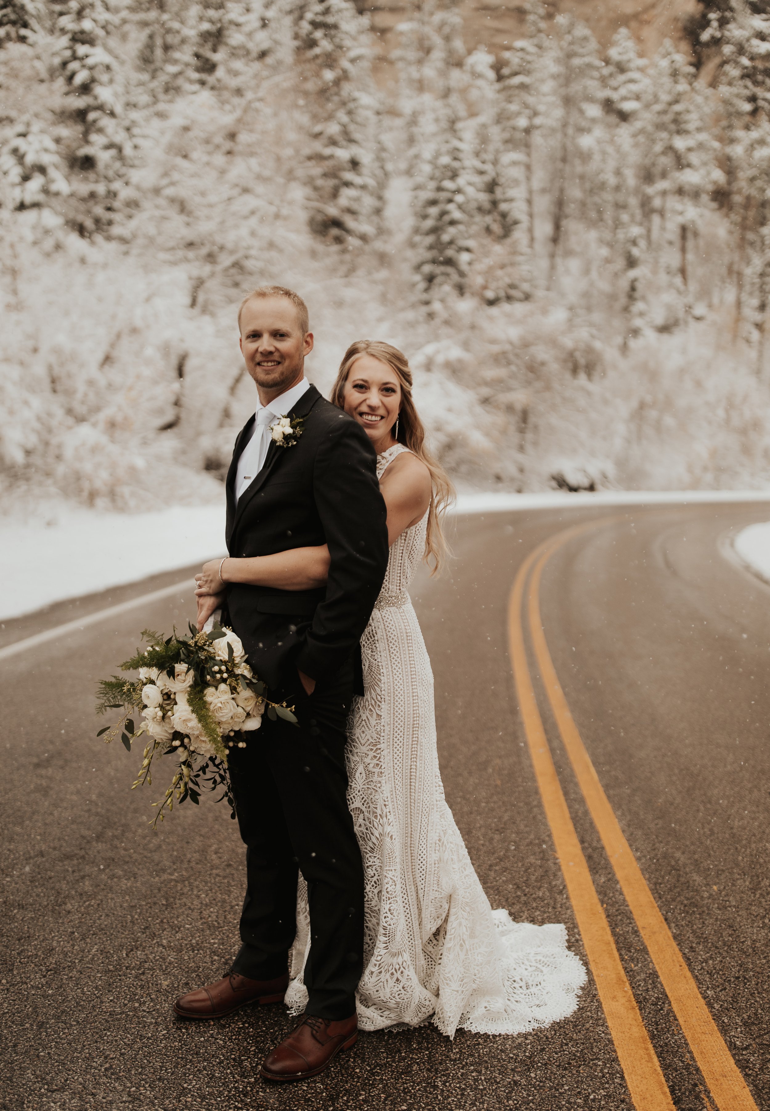  Bride: Elizabeth Kube  Bridal Hair: Kathryn Muller  Bridesmaids: Valori Tyre &amp; Kathryn Muller'  Photography: Meg Slattery Photography 