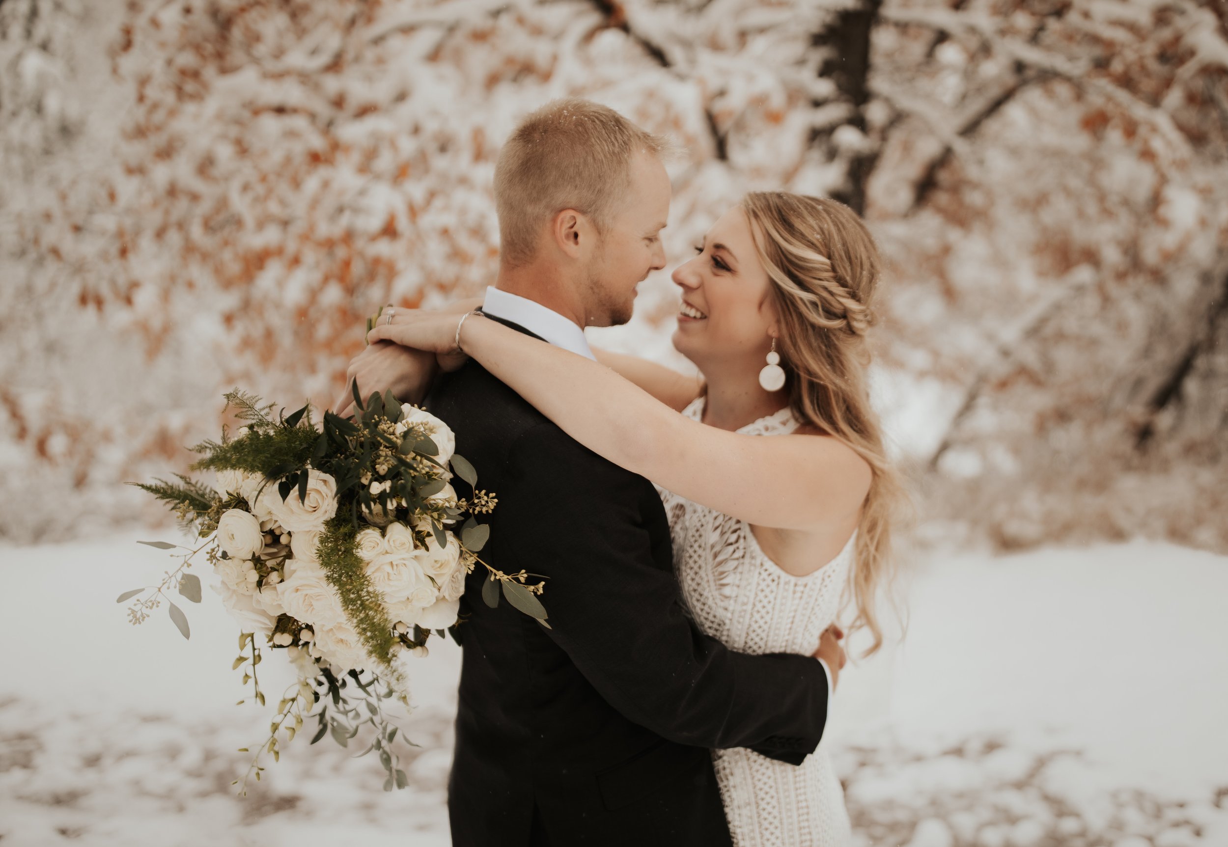  Bride: Elizabeth Kube  Bridal Hair: Kathryn Muller  Bridesmaids: Valori Tyre &amp; Kathryn Muller'  Photography: Meg Slattery Photography 