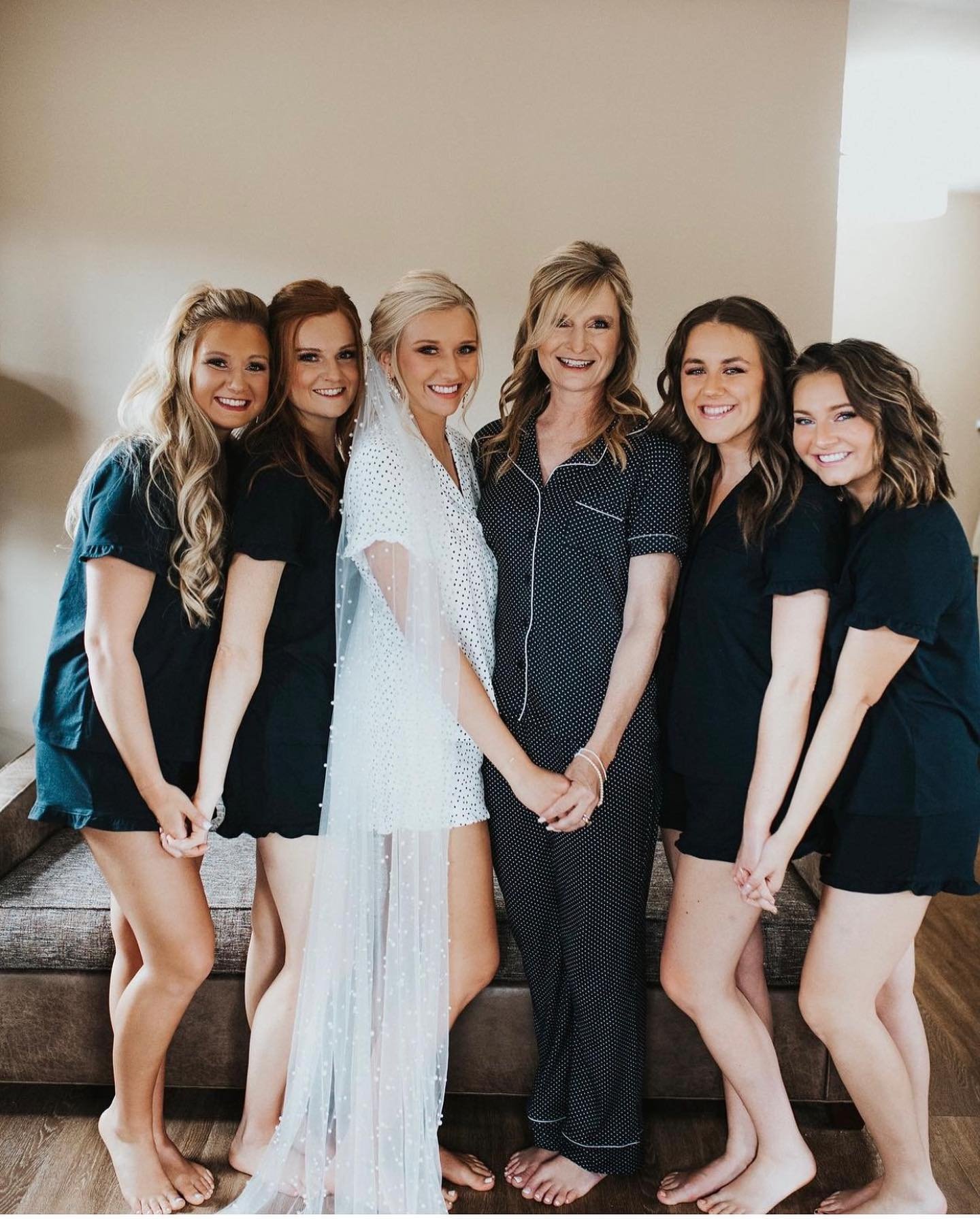  Makeup by Kenzie (first 4 on left)  Bride: Macy Vance  Photography: Katie Mary Photography   