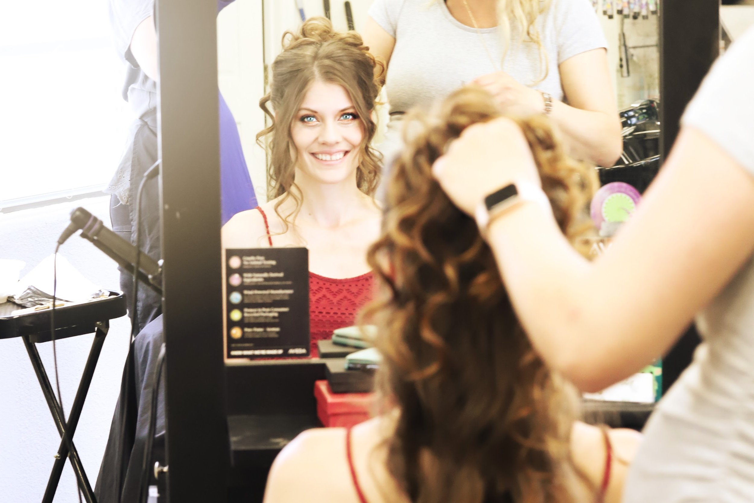  Bride- Tamara Morehead  Hair- Kathryn Muller  Makeup- Lesley Stone  Photography- Vintage Soul Photography 