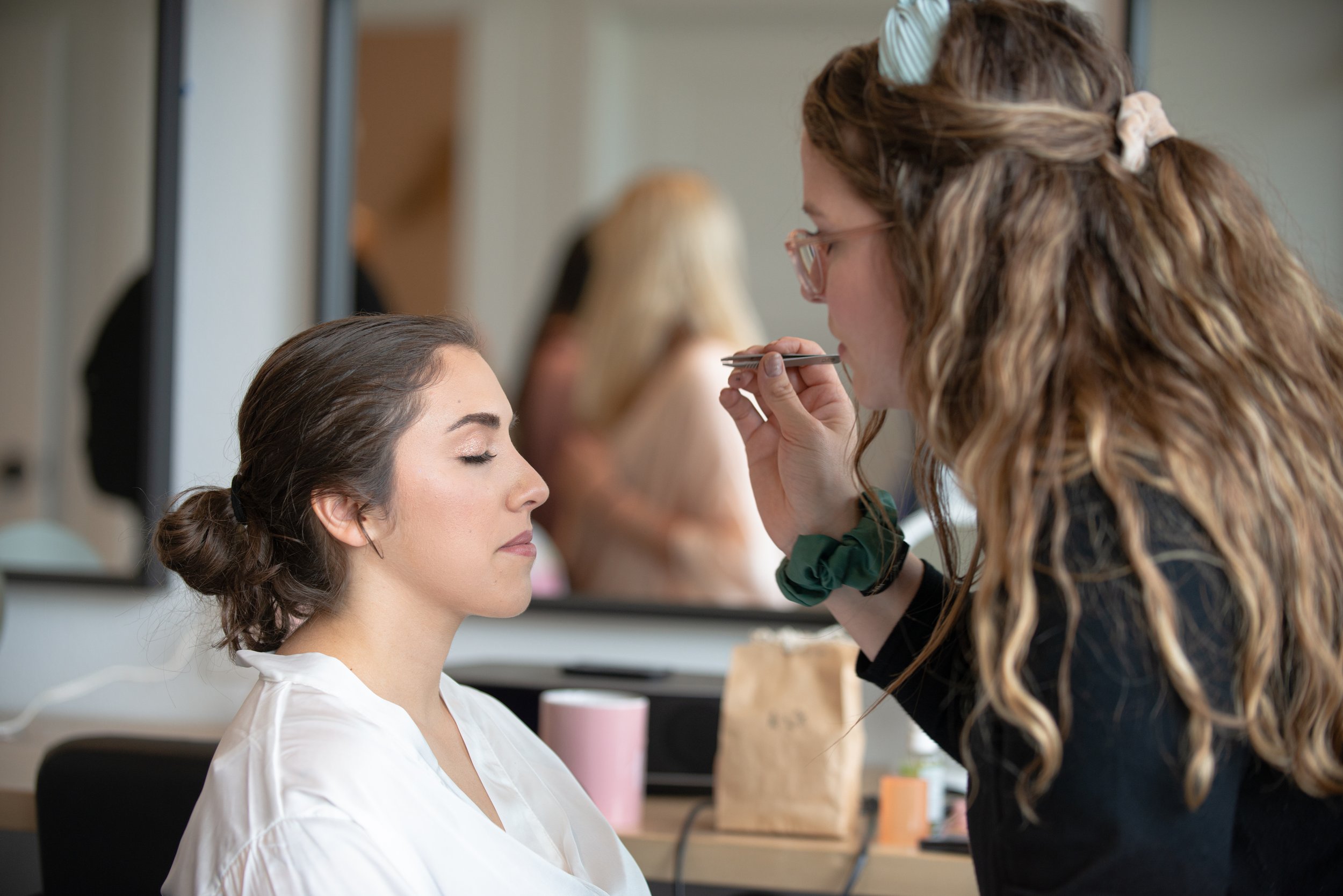  Bride: Caitlyn Coscarelli  Photography: Royal Orchid Creations  Makeup: Kenzie McCLure  Hair: Abigail Nelson &amp; Valori Tyre 