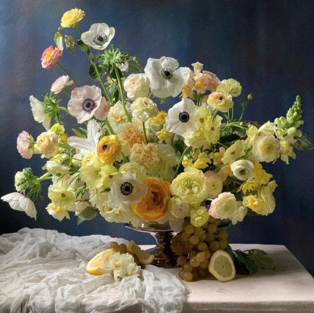 Florals and image by @bouquetAtlanta