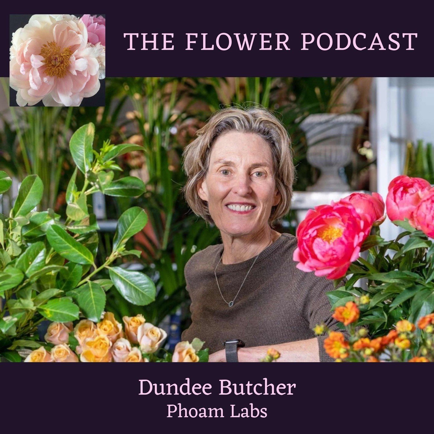 New Episode!⁠
My guest is @dundeebutcher --florist, educator, and a champion of sustainability. From her training in London to co-founding @phoamlabs,  her story is one of passion, innovation, and eco-friendly transformation. Discover how her team's 