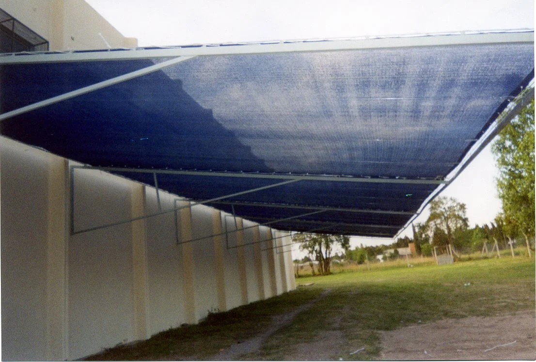 Cochera antigranizo