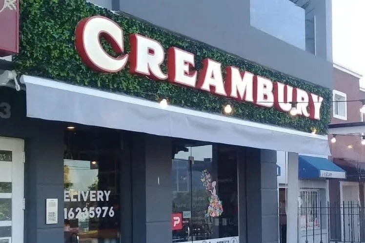 Toldo brazo invisible cerrado y replegado contra la pared, con estructura y lona protegidas