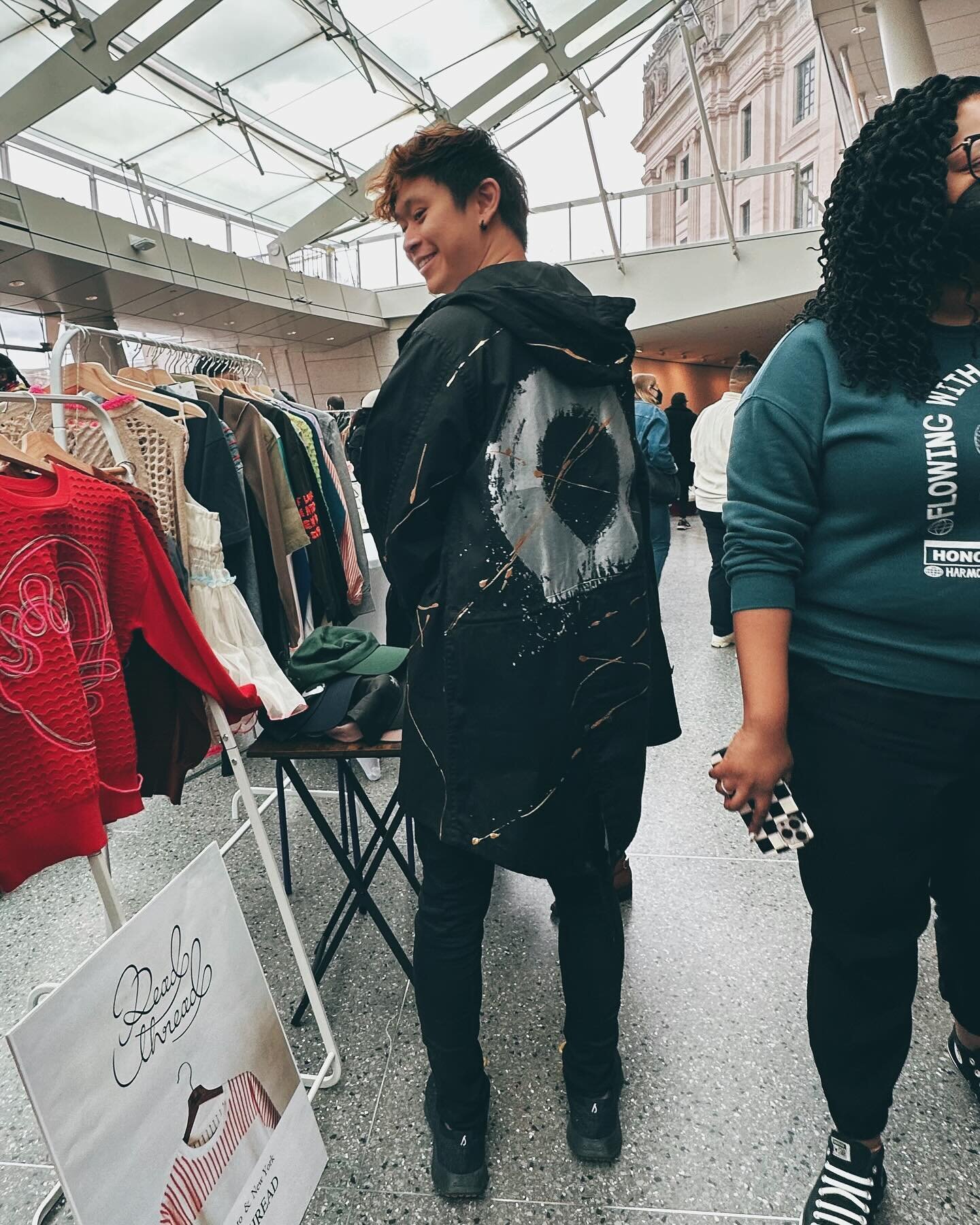 Yesterday&rsquo;s our first Pop-up in the U.S. was a success! Thank you all for coming and meet the clothes my sister @readthread and I&rsquo;ve created! Next stop is &ldquo;Fort Greene Artisan Bazaar&rdquo; on 3/23! Looking forward to seeing you all