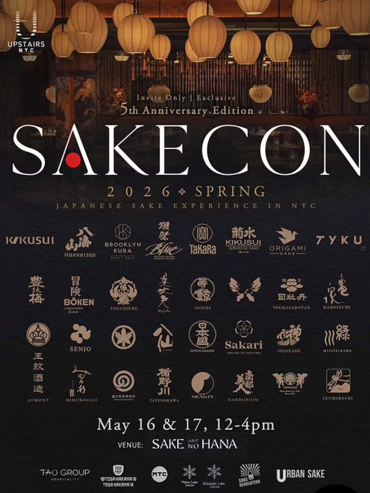 I will be back at SAKE CON on May 16 &amp; 17!!🍶✍🏻✨

I&rsquo;m excited to be part of this special 5th anniversary event as the featured artist💫
At my booth, I&rsquo;ll be offering live calligraphy performances, including personalized names written