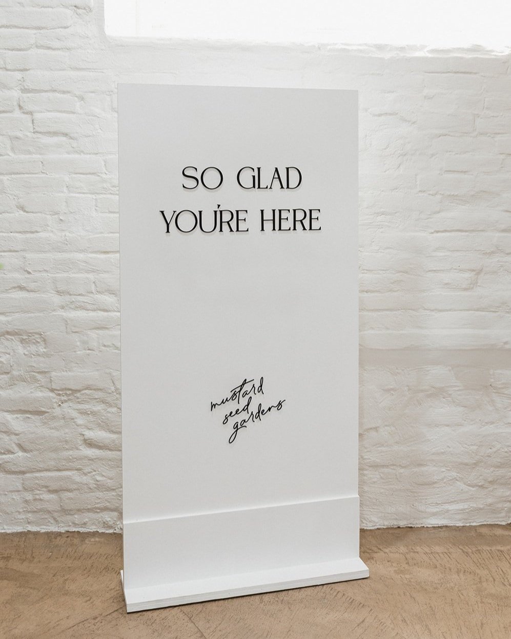 Welcome Sign