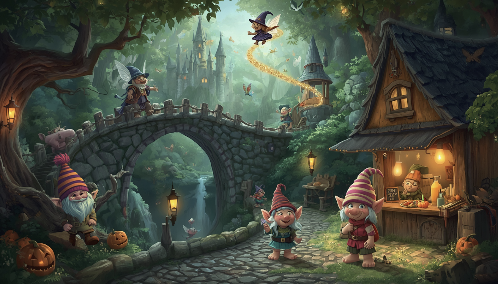 Thursday 1st October - Land of Giants, Witches, Ogres & Trolls