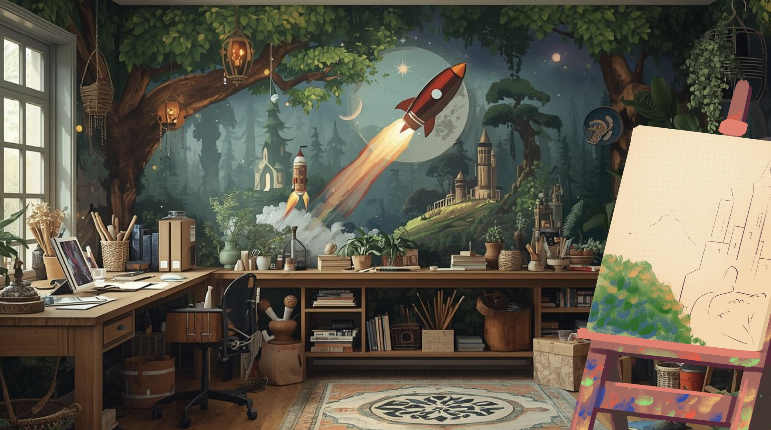 Thursday 16th April - Imagination Station: Paint Your Wildest Dreams