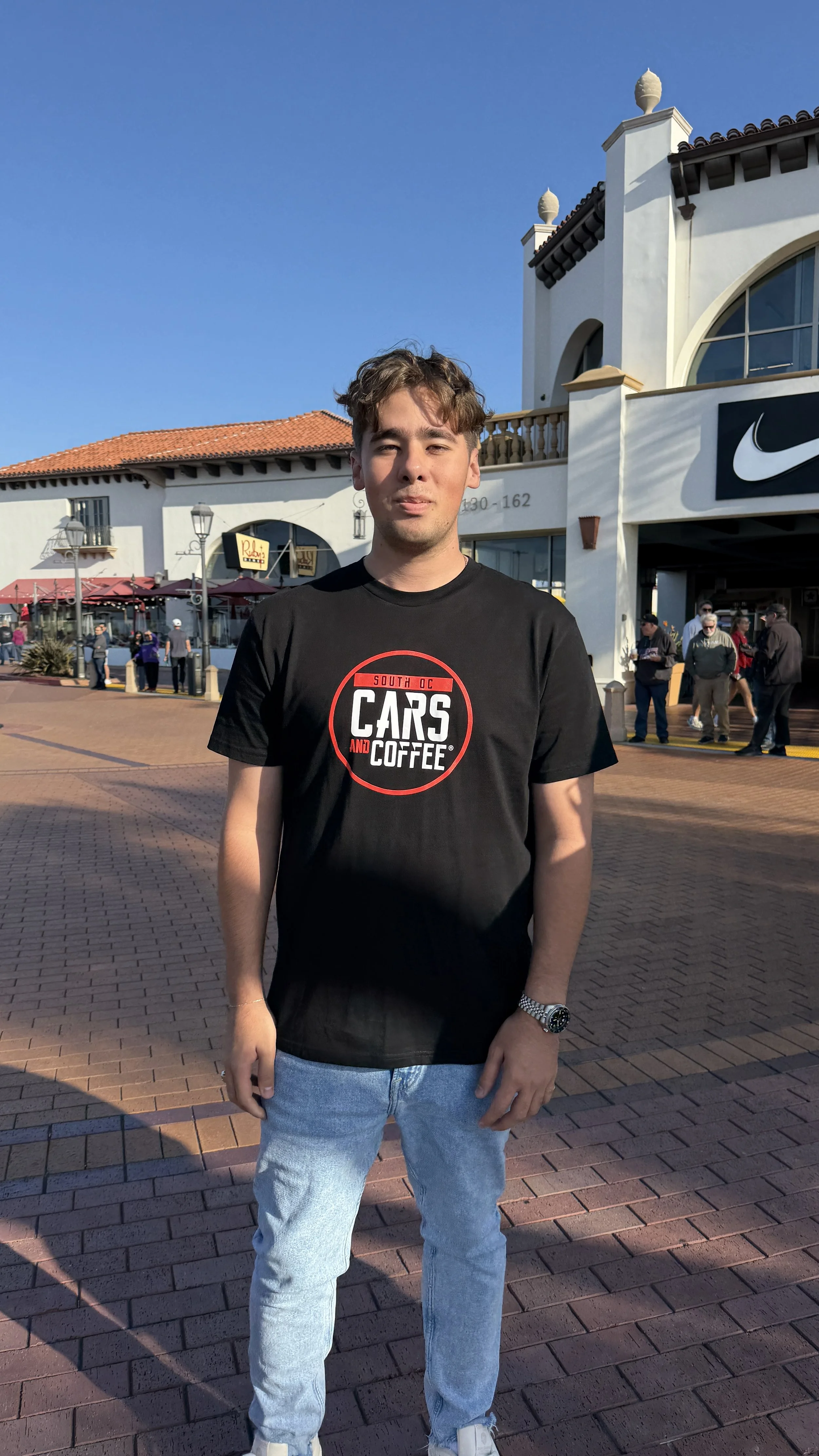 Classic logo tee (black)