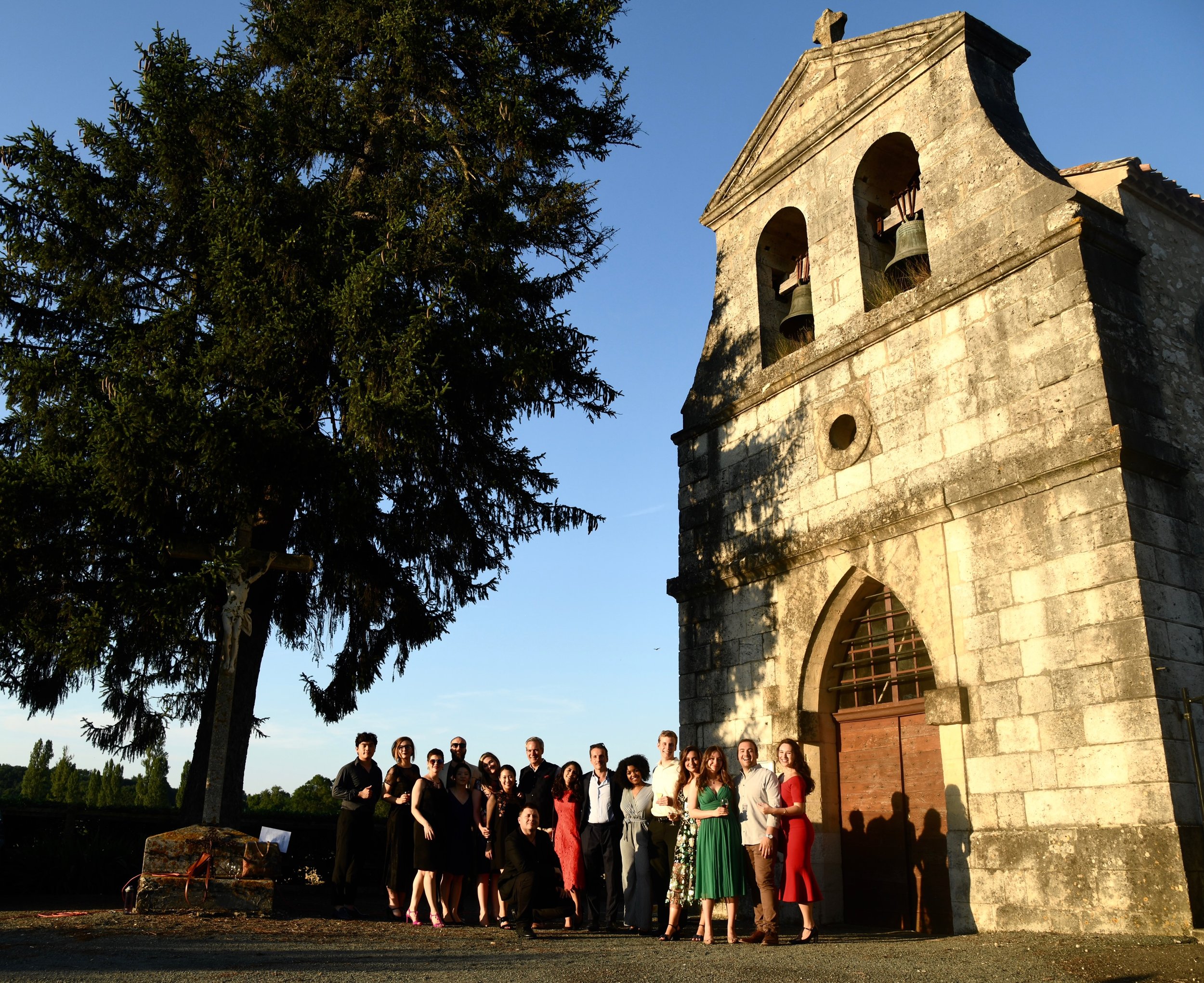 Summer Soirée à Naresse Église Saint Éloi