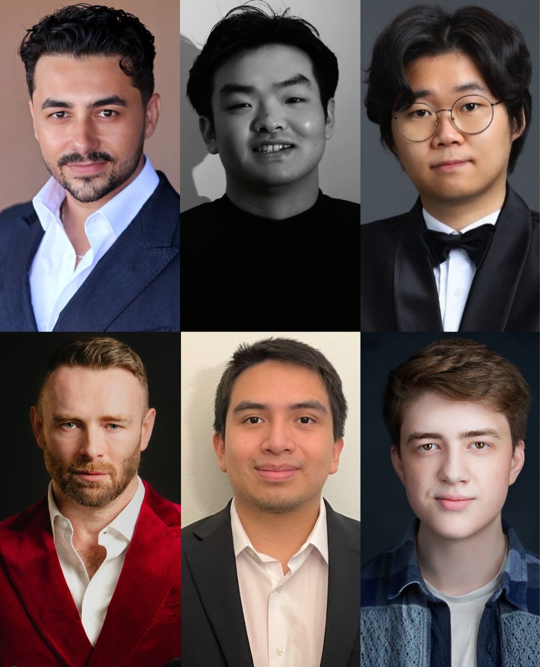Announcing the 2026 CLA Italy Artists! ✨🎶🇮🇹

First Slide:

Thomasluke Fl&oacute;rez-Mansi, Tenor: @thomasluketenor 
ShuangXiang Shan, Tenor: @shansx52 
Jihoon Kim, Baritone: @quungg_j.h.k 
Riley McMitchell, Baritone: @rmcm81 
Bryan Seely, Baritone