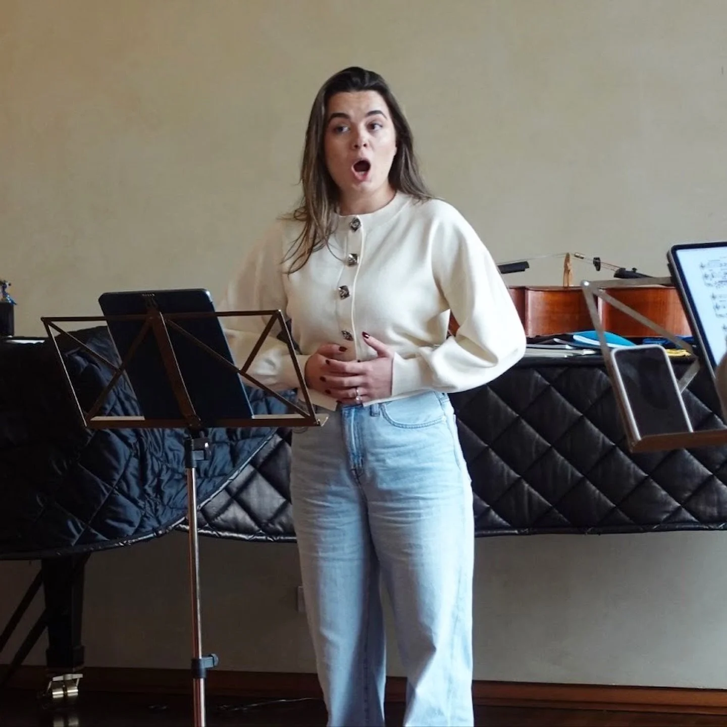 The 25/26 Resident Artists are diving into the work that defines life at CLA Vocal Academy.&nbsp;✨🎶

Through daily coachings, language and diction sessions, staging rehearsals, and masterclasses, these artists collaborate closely with faculty to ref