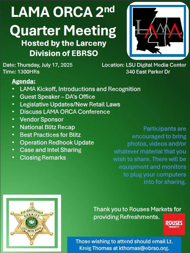 2-year Celebration and 2nd Quarter Louisiana Meeting