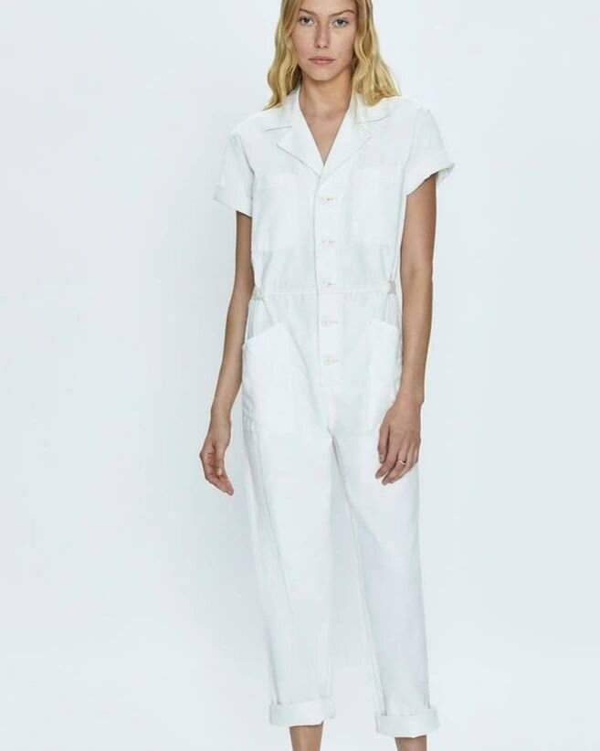 #RozSays is planning her Memorial Day to Labor Day wardrobe! First up - the Grover Coveralls in Alabaster - from Pistoia Denim. 

It'll be here before you know it! 

#seeyouatcoco #cocoanexperience #206bellevueave #uppermontclairnj #montclairnj #esse