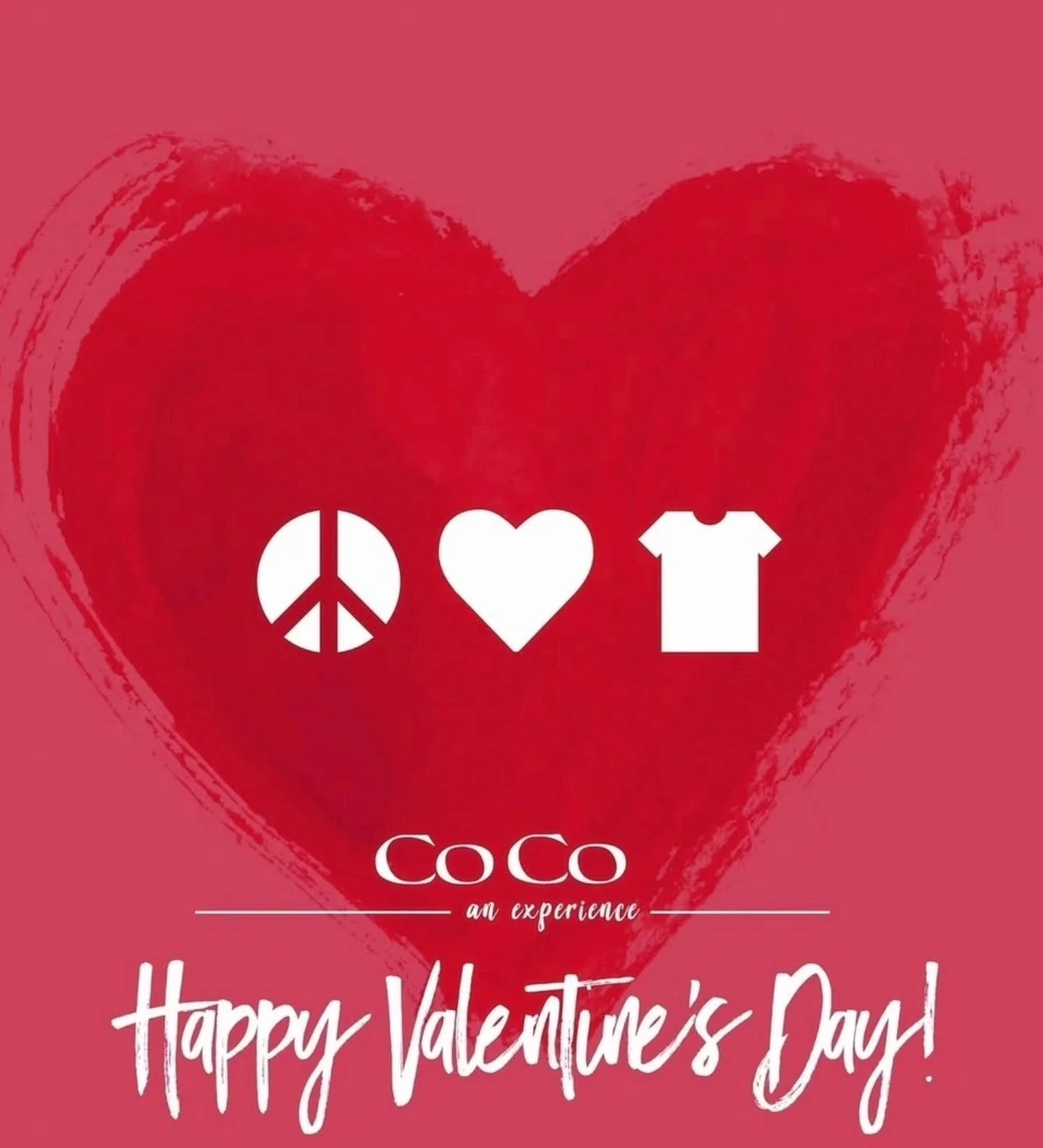 #RozSays Happy Valentine's Day! 

Stop by Co Co an experience to check out all the new spring arrivals today - it's going to be close to 50 degrees! ❤️ 🌞 Open til 5pm! 

#seeyouatcoco #cocoanexperience #206bellevueavenue #uppermontclairnj montclairn
