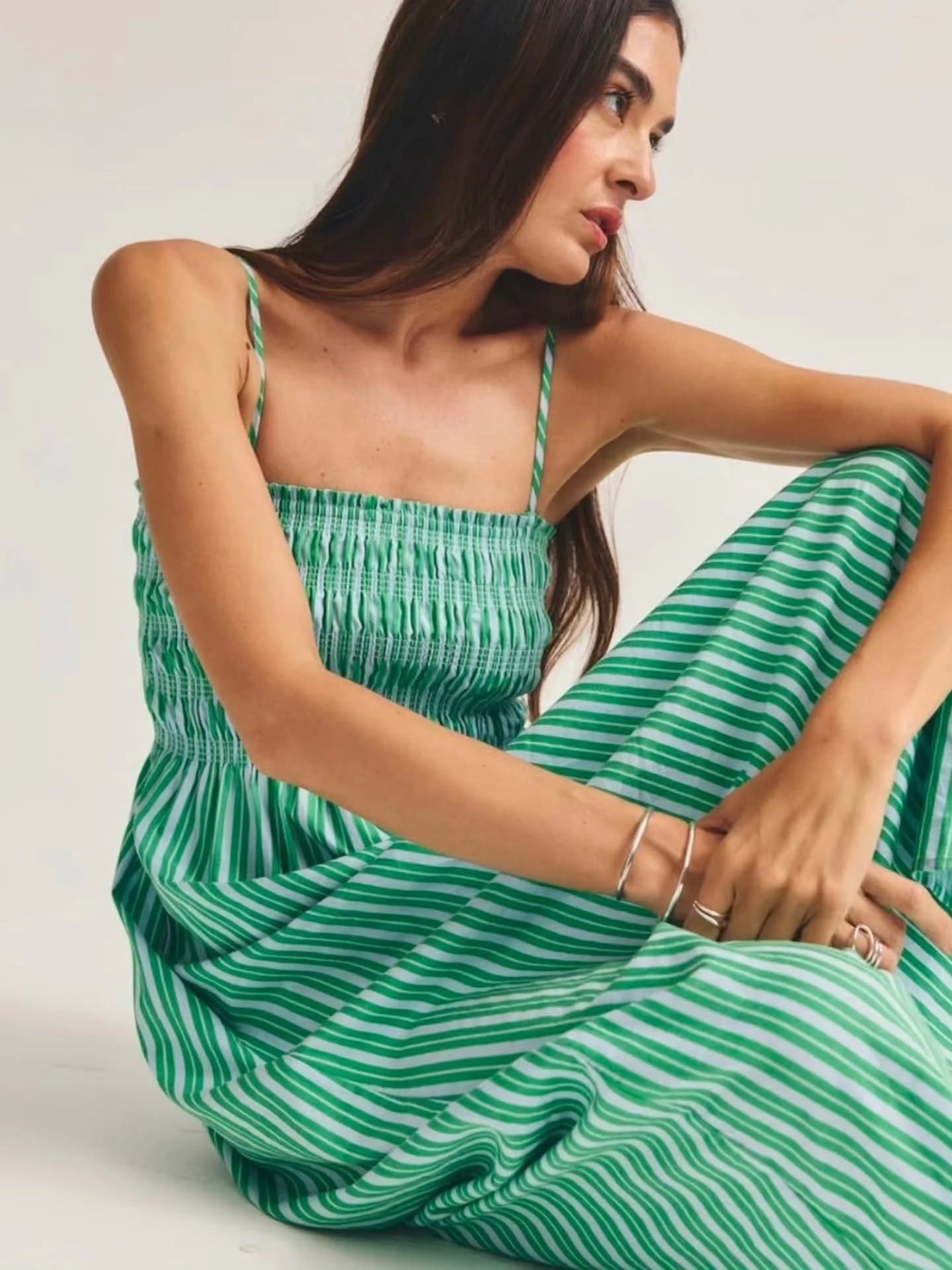 ##RozSays we could do with some blue skies + green grass already! Spring is here yet but this blue + green cotton sundress fron Pistola is! 

#seeyouatcoco #cocoanexperience #206bellevueavenue #uppermontclairnj montclairnj peace love fashion