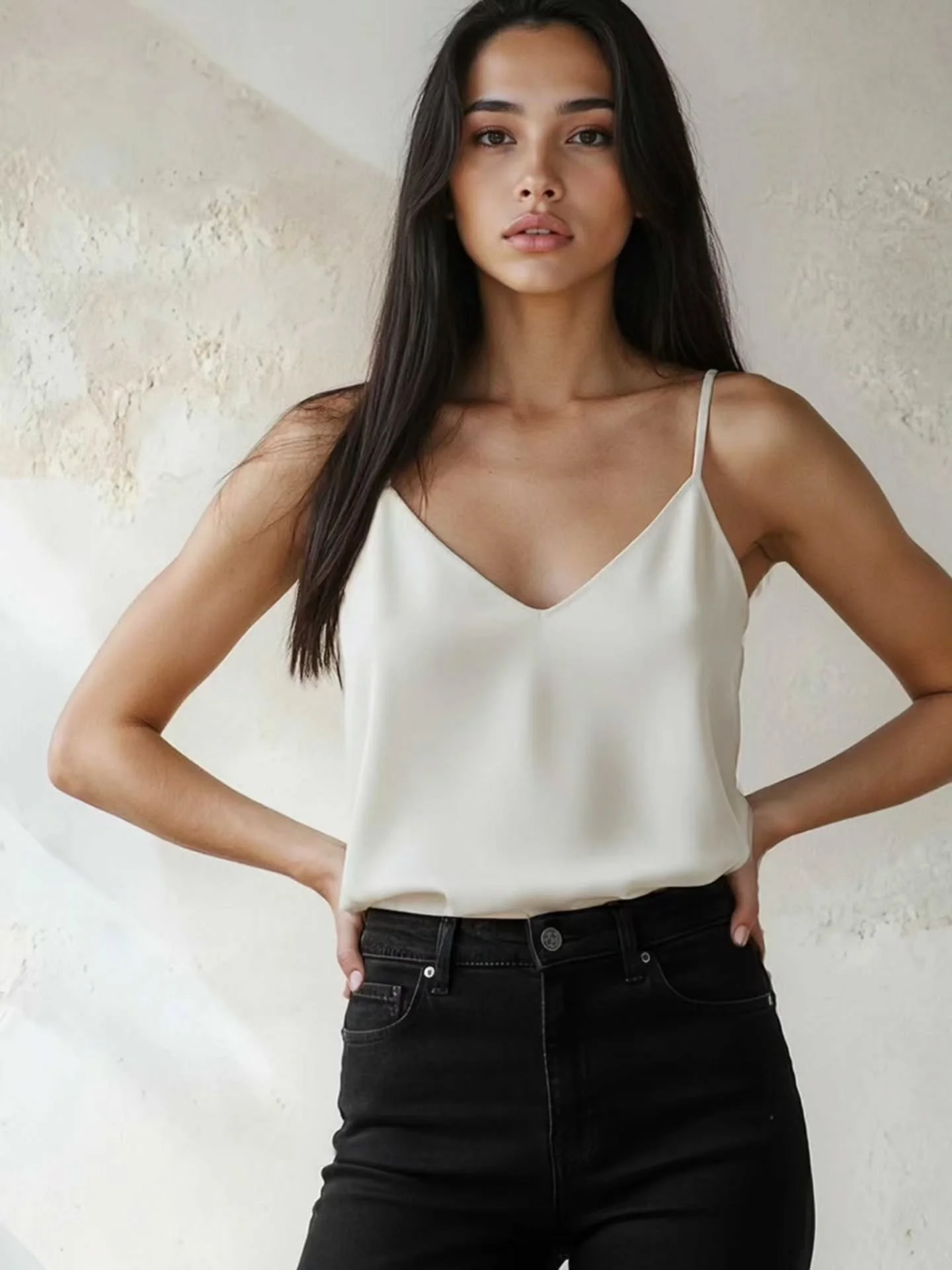 #RozSays if you're looking for a staple to get you through all seasons - the Carys Silk Cami from Fifteen Twenty is it! 
Choose from Cream or Black - or don't choose at all - Get Both! 

#seeyouatcoco #cocoanexperience #206bellevueavenue #uppermontcl