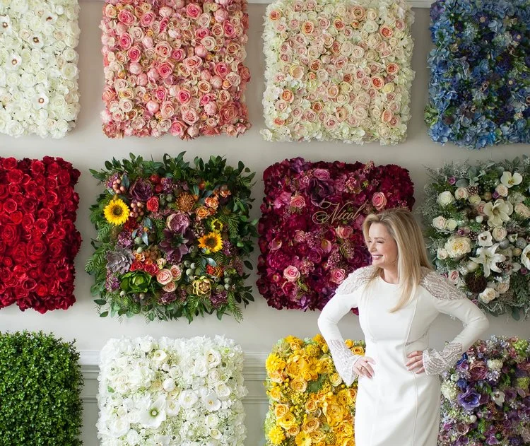 Flower Wall Blocking