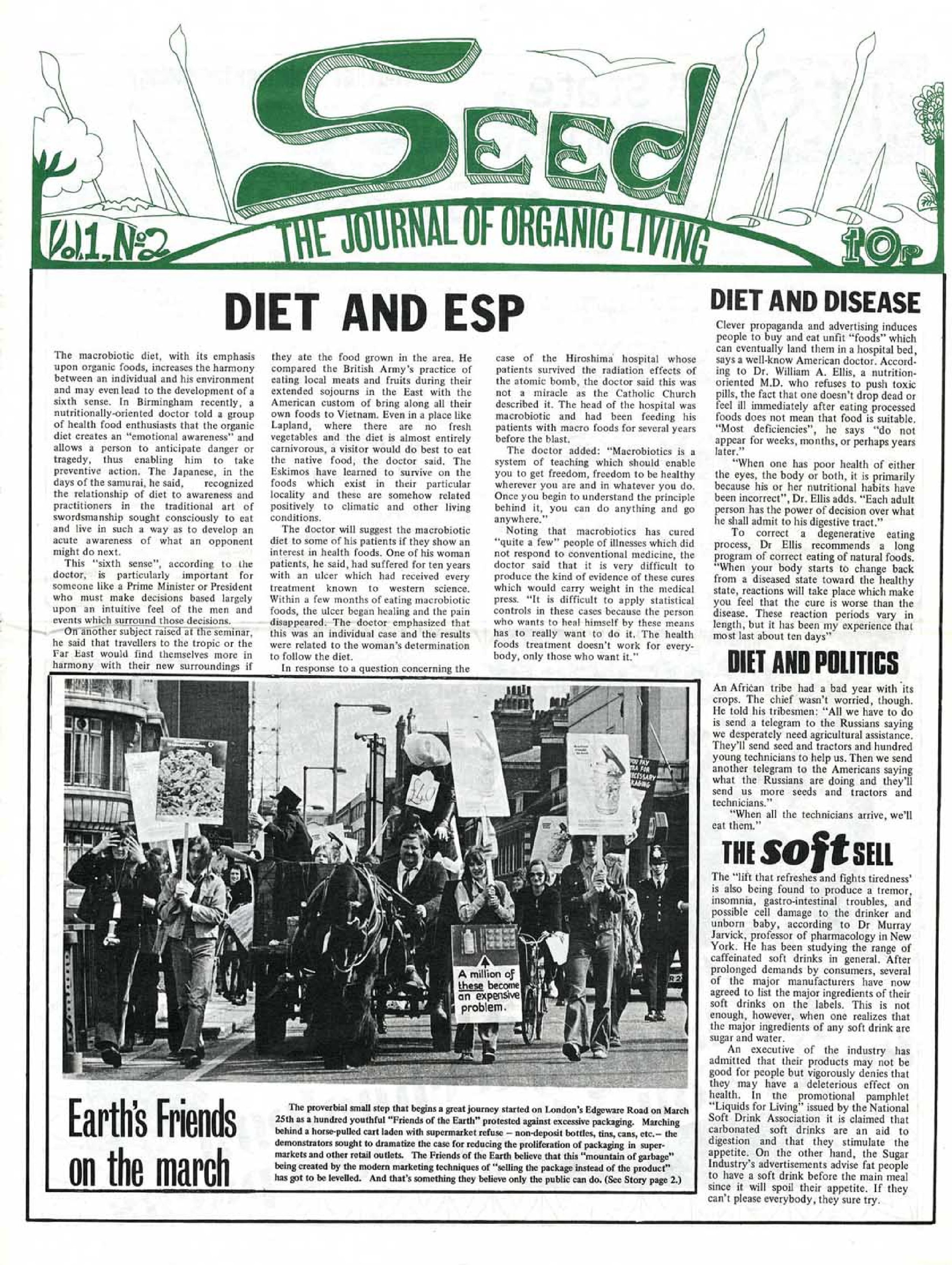 Seed Vol.1 No.2 Feb 1972 p.1