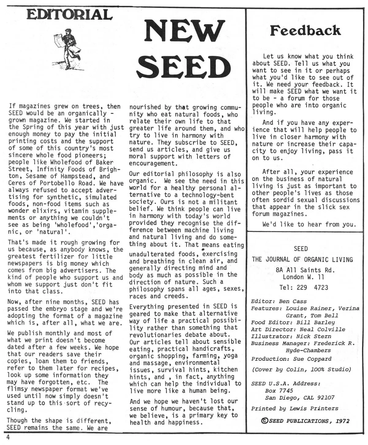 Seed Vol.2 No.1 Jan 1973 p.4