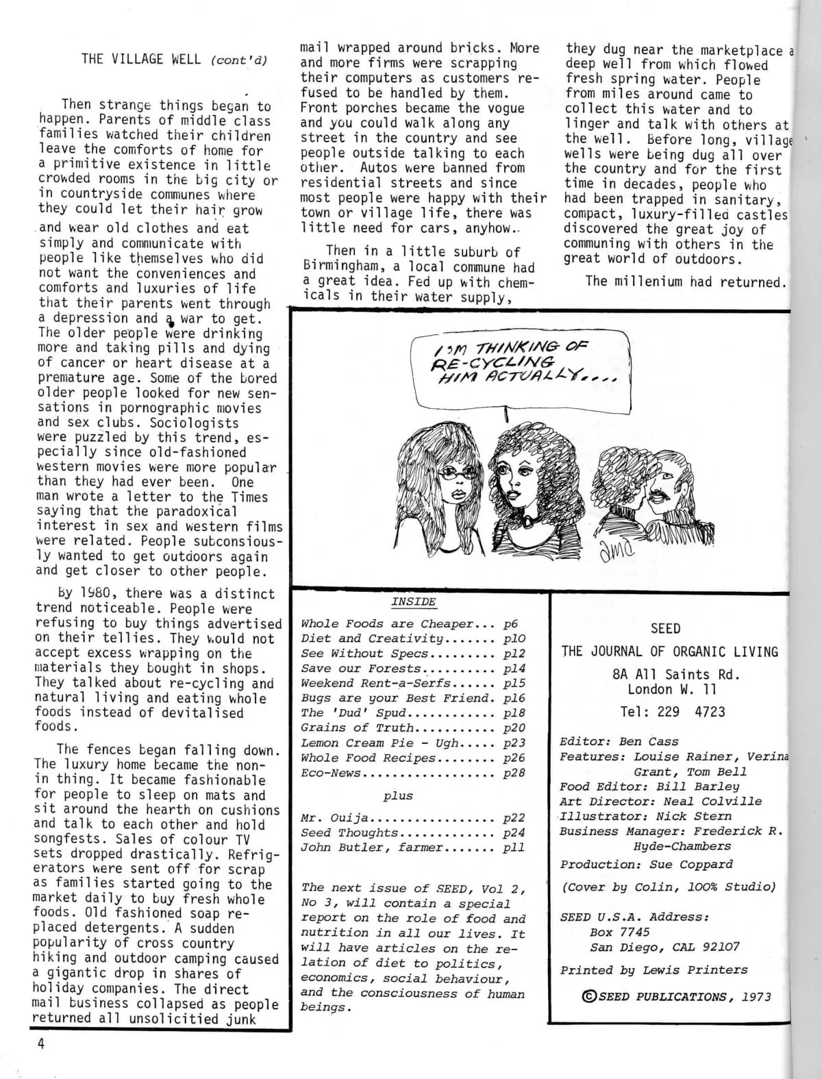 Seed Vol.2 No.2 Feb 1973 p.4