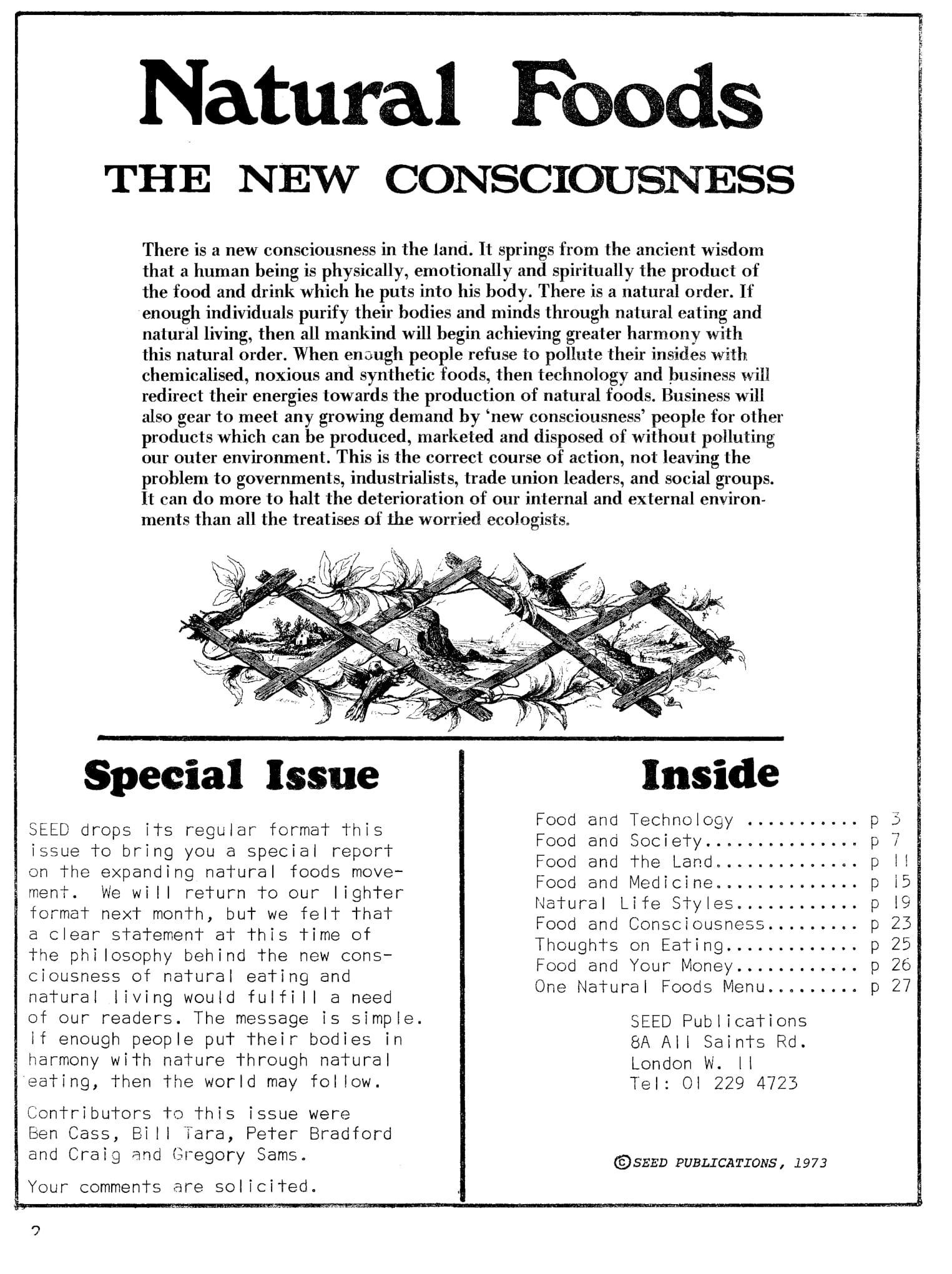 Seed Vol.2 No.3 March 1973 p.2