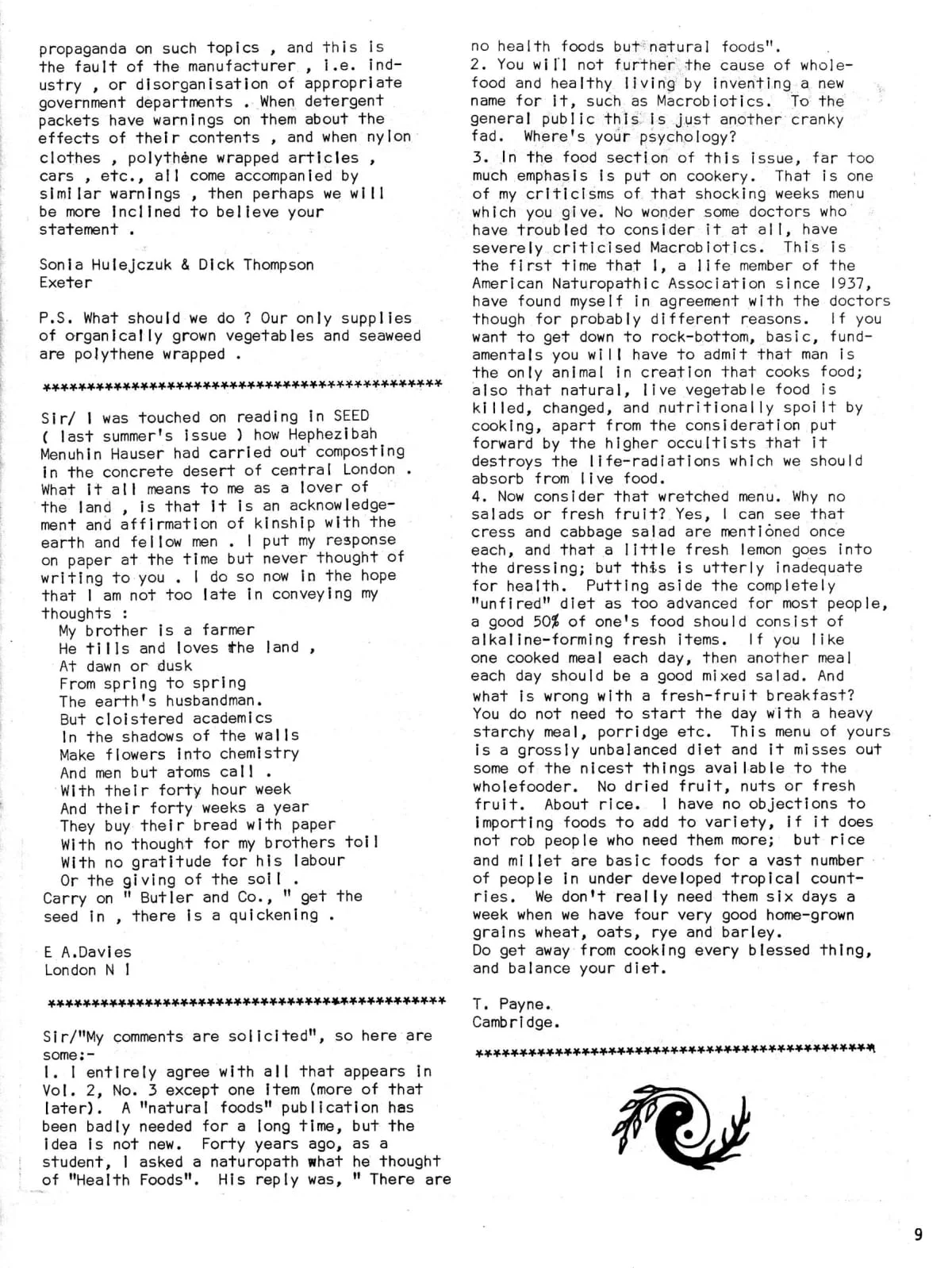 Seed Vol.2 No.5 May 1973 p.9
