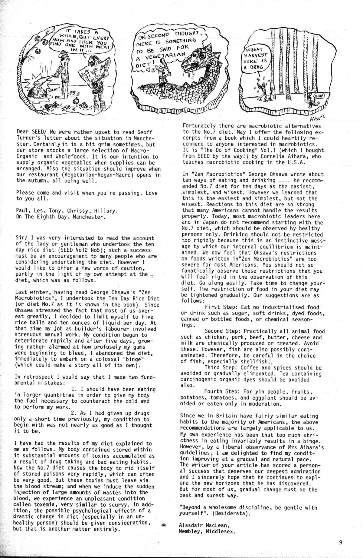 Seed Vol.2 No.7 July 1973 p.9