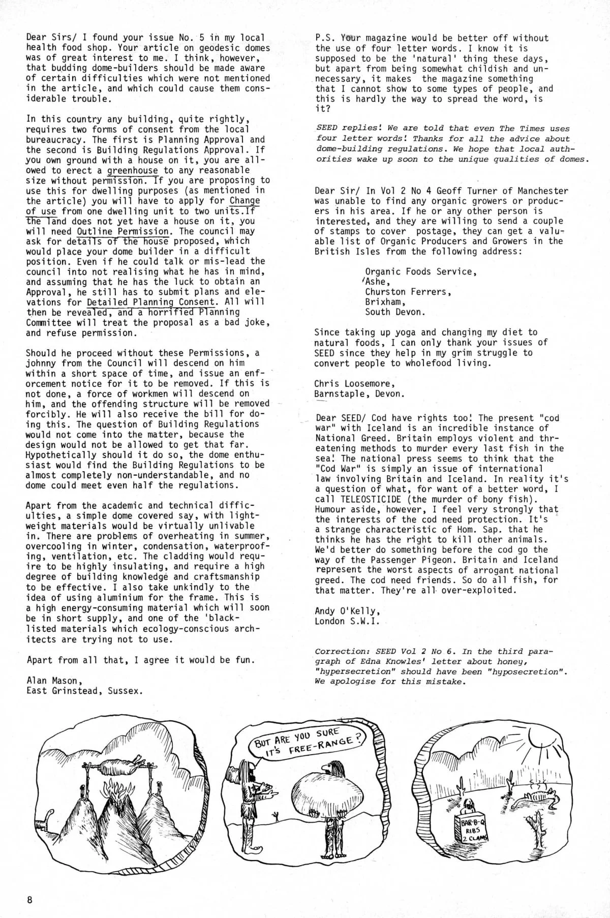 Seed Vol.2 No.7 July 1973 p.8