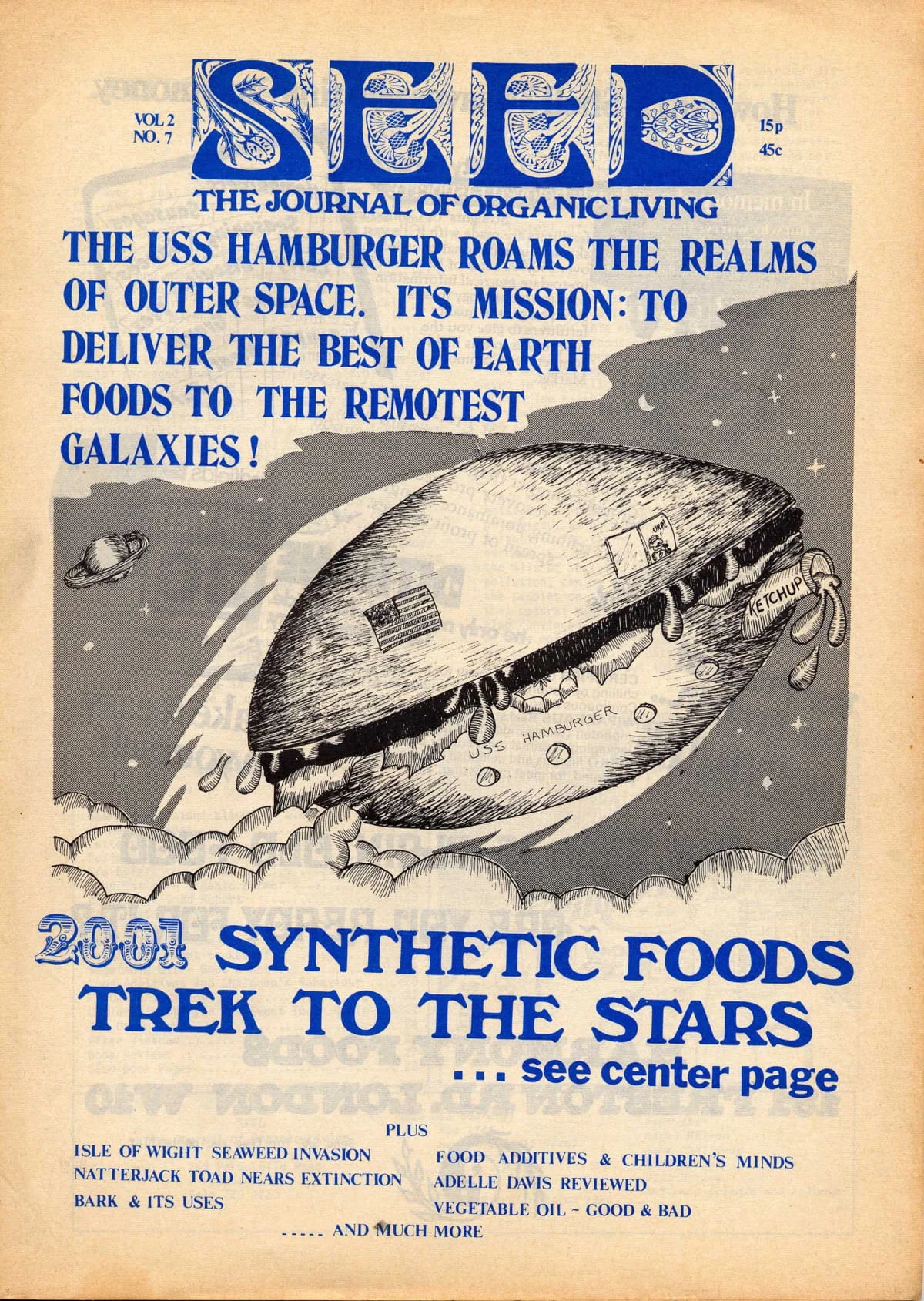 Seed Vol.2 No.7 July 1973 p.1