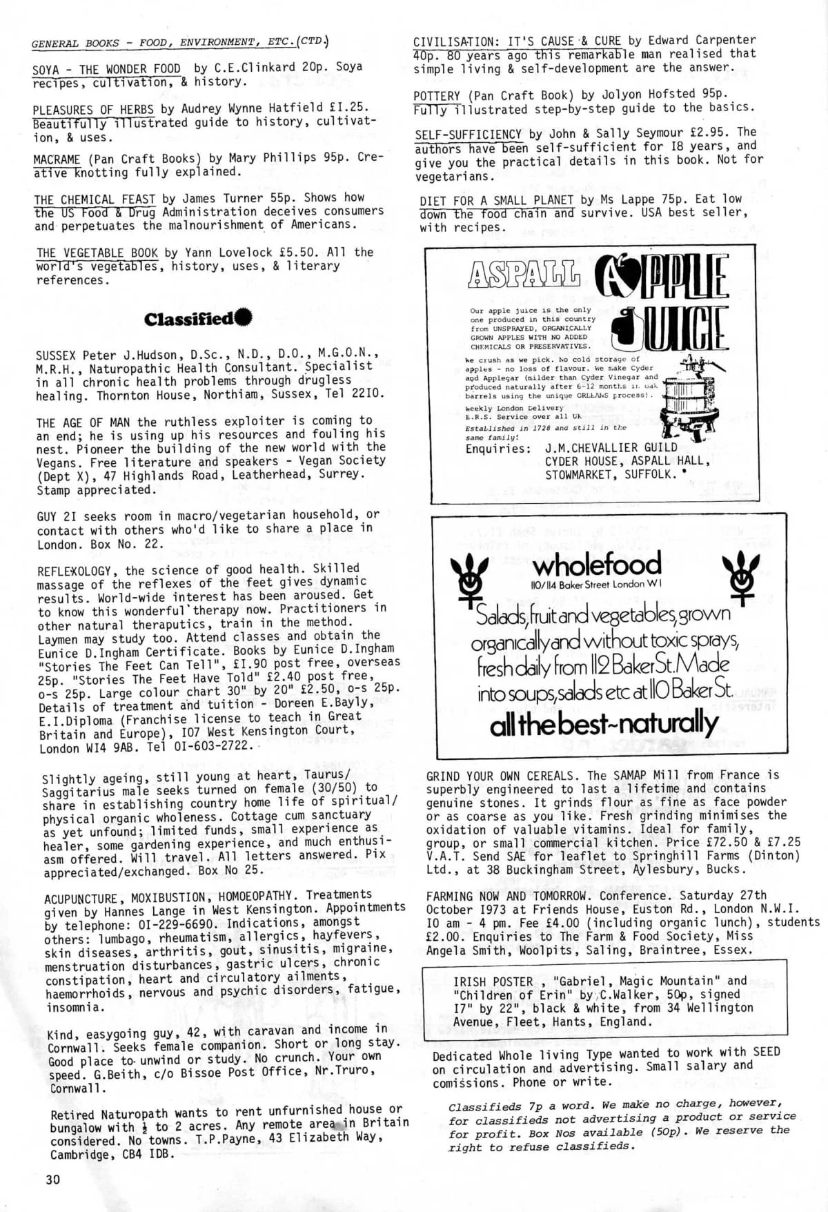 Seed Vol.2 No.8 Aug 1973 p.30