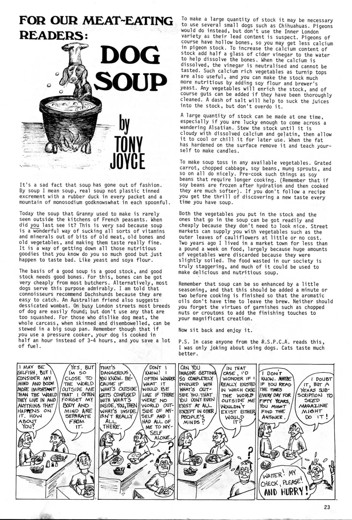 Seed Vol.2 No.8 Aug 1973 p.23