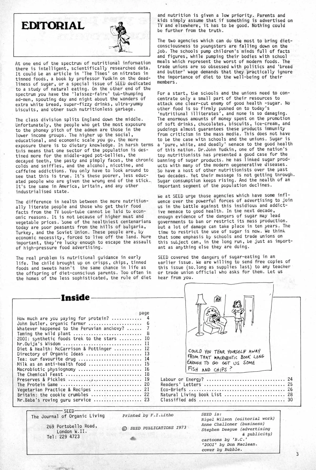Seed Vol.2 No.9 Sept 1973 p.3