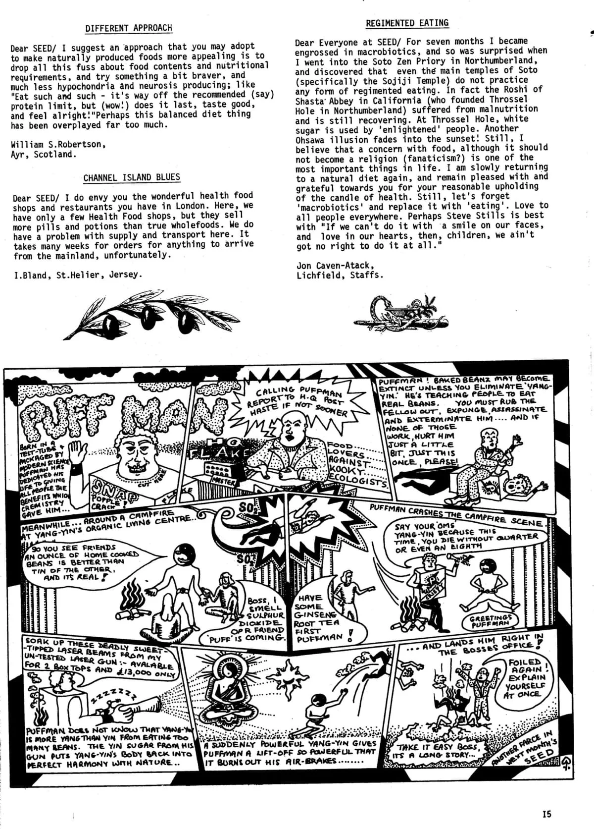 Seed Vol.2 No.10 Oct 1973 p.15