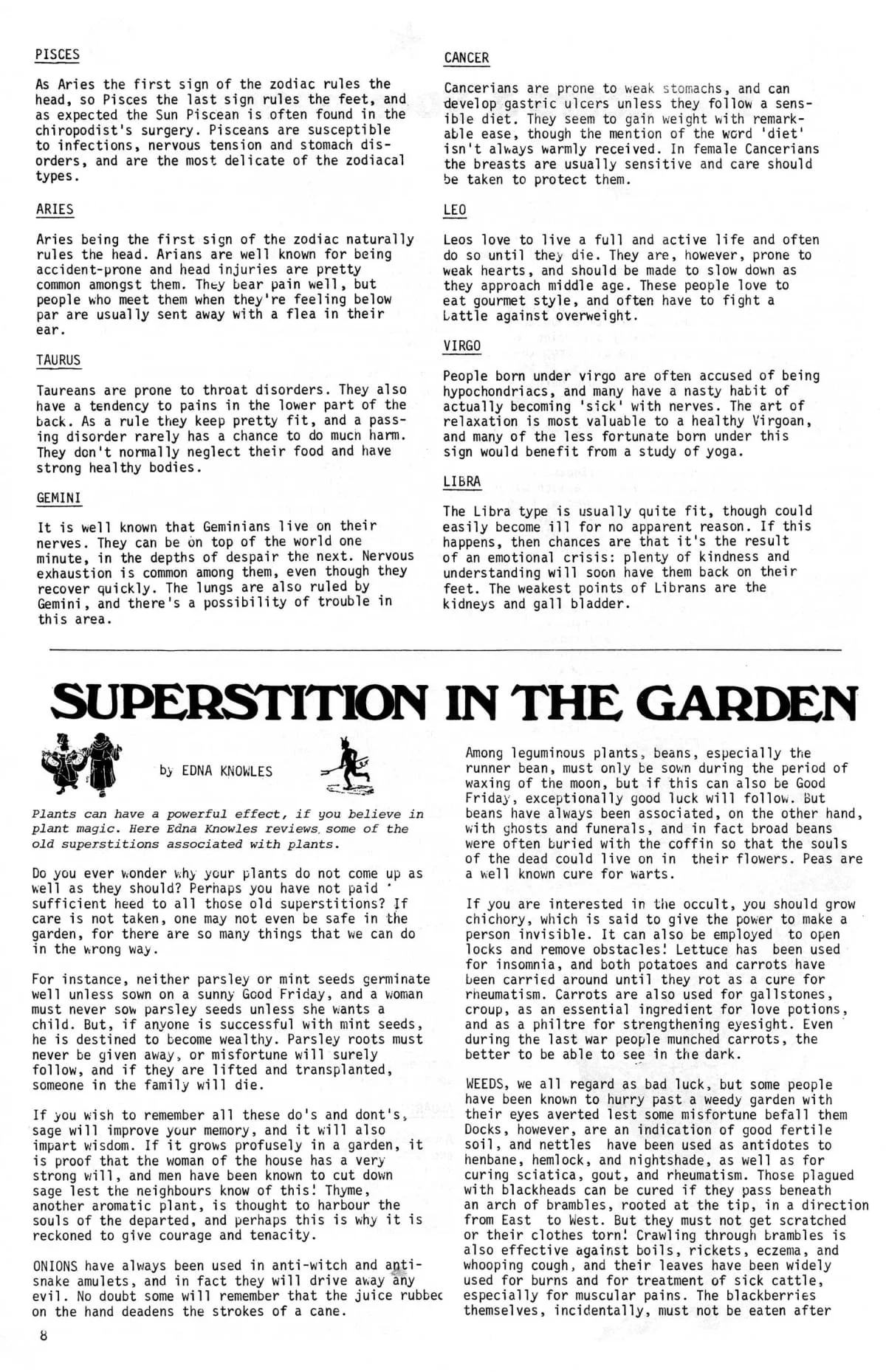 Seed Vol.2 No.10 Oct 1973 p.8