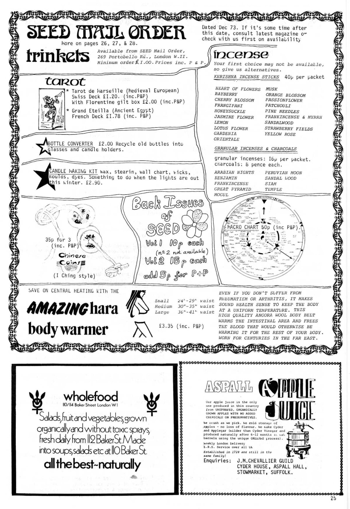 Seed Vol.2 No.11 Nov 1973 p.25