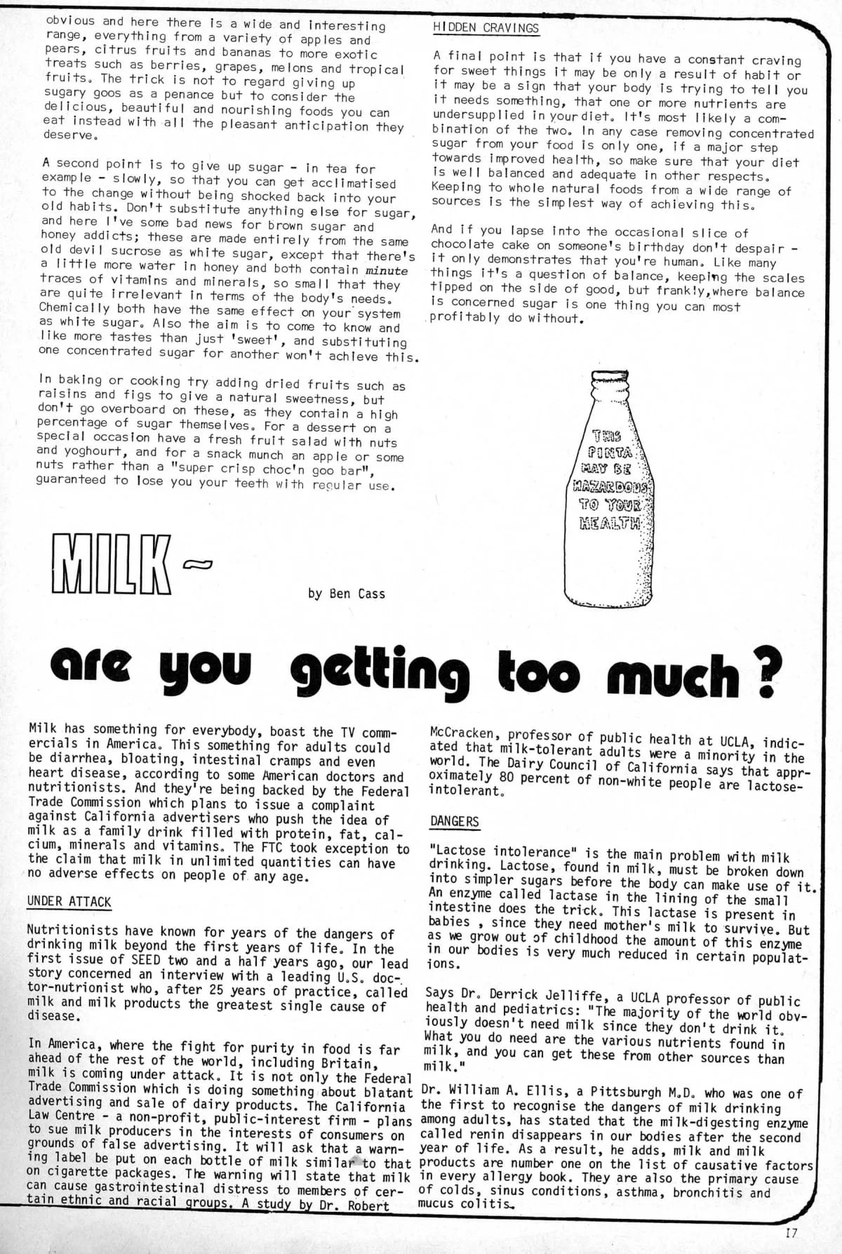 Seed Vol.3 No.5 May 1974 p.17