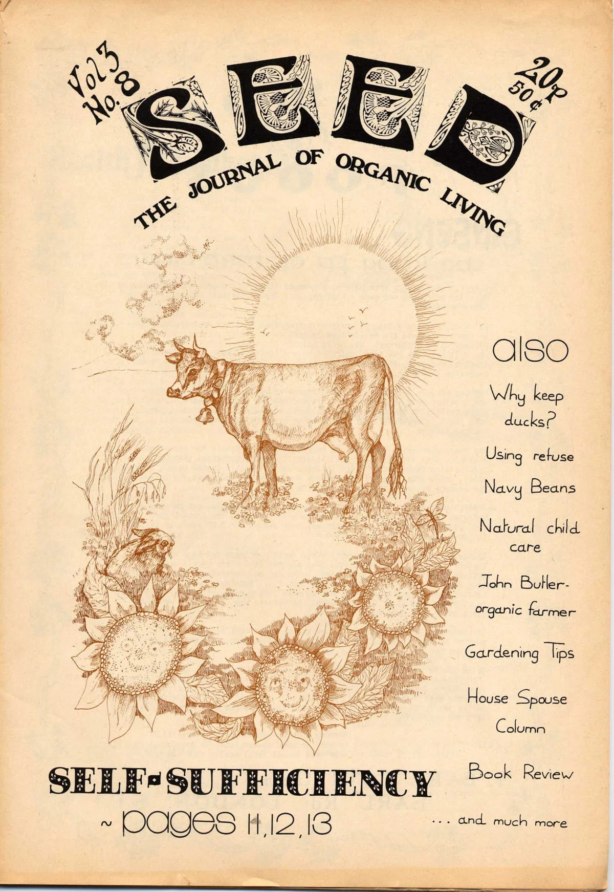 Seed Vol.3 No.8 Aug 1974 p.1