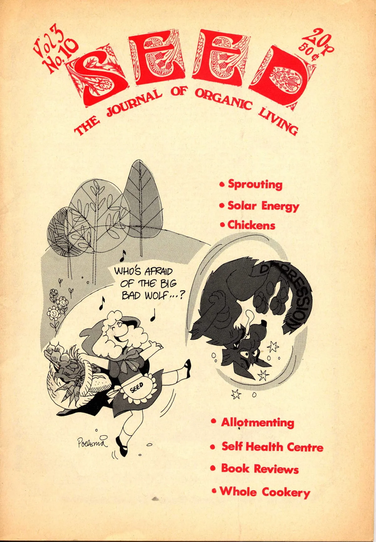 Seed Vol.3 No.10 Oct 1974 p.1