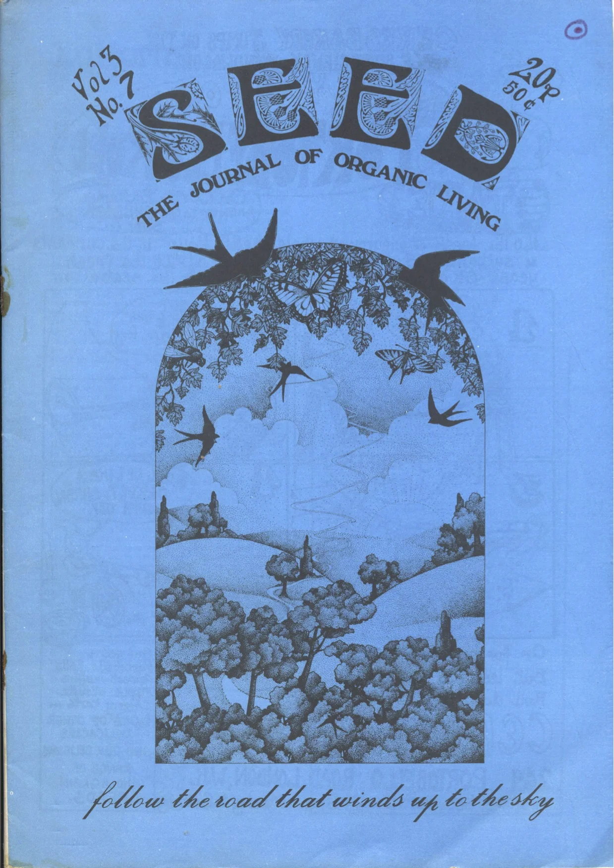 Seed Vol.3 No.7 July 1974 p.1