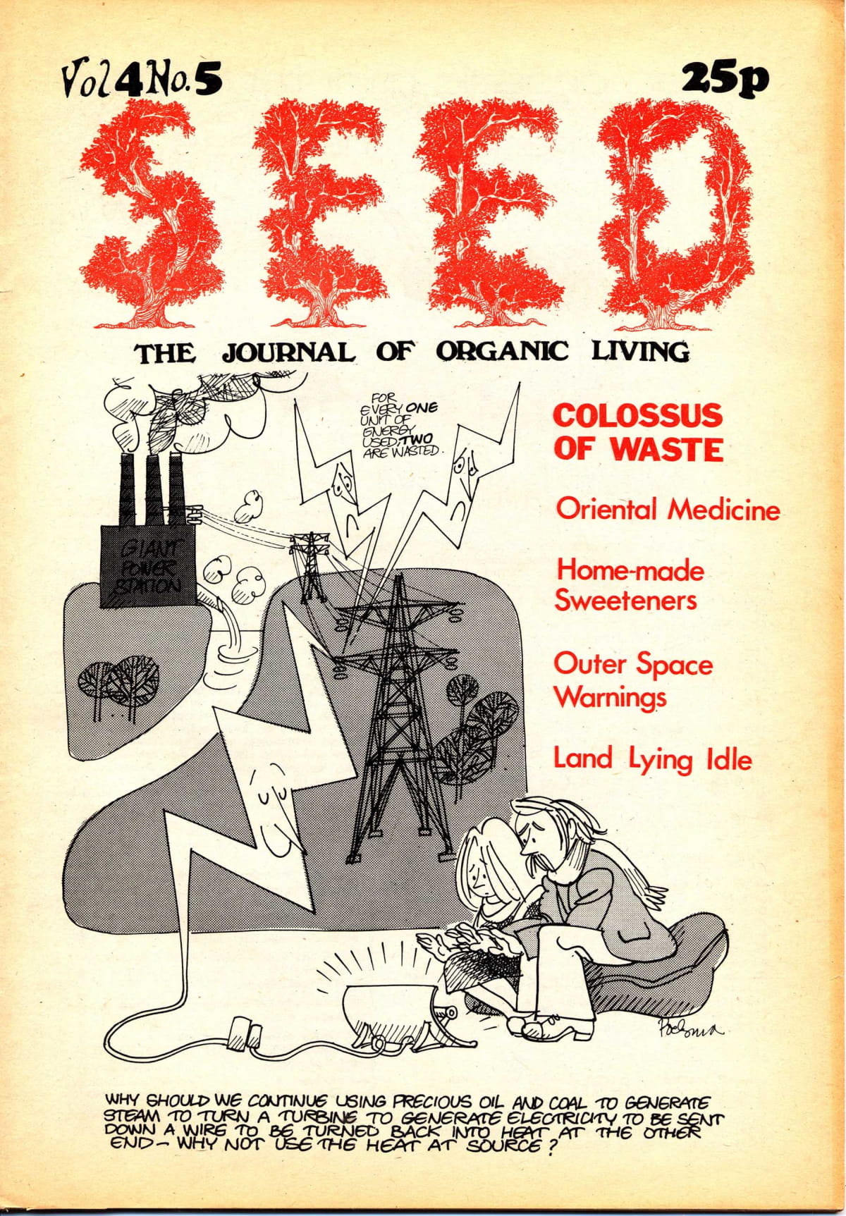 Seed Vol.4 No.5 May 1975 p.1