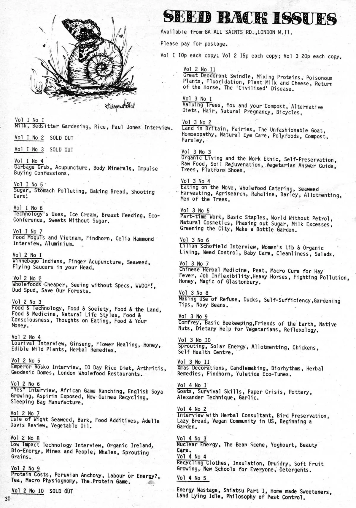 Seed Vol.4 No.6 June 1975 p.30