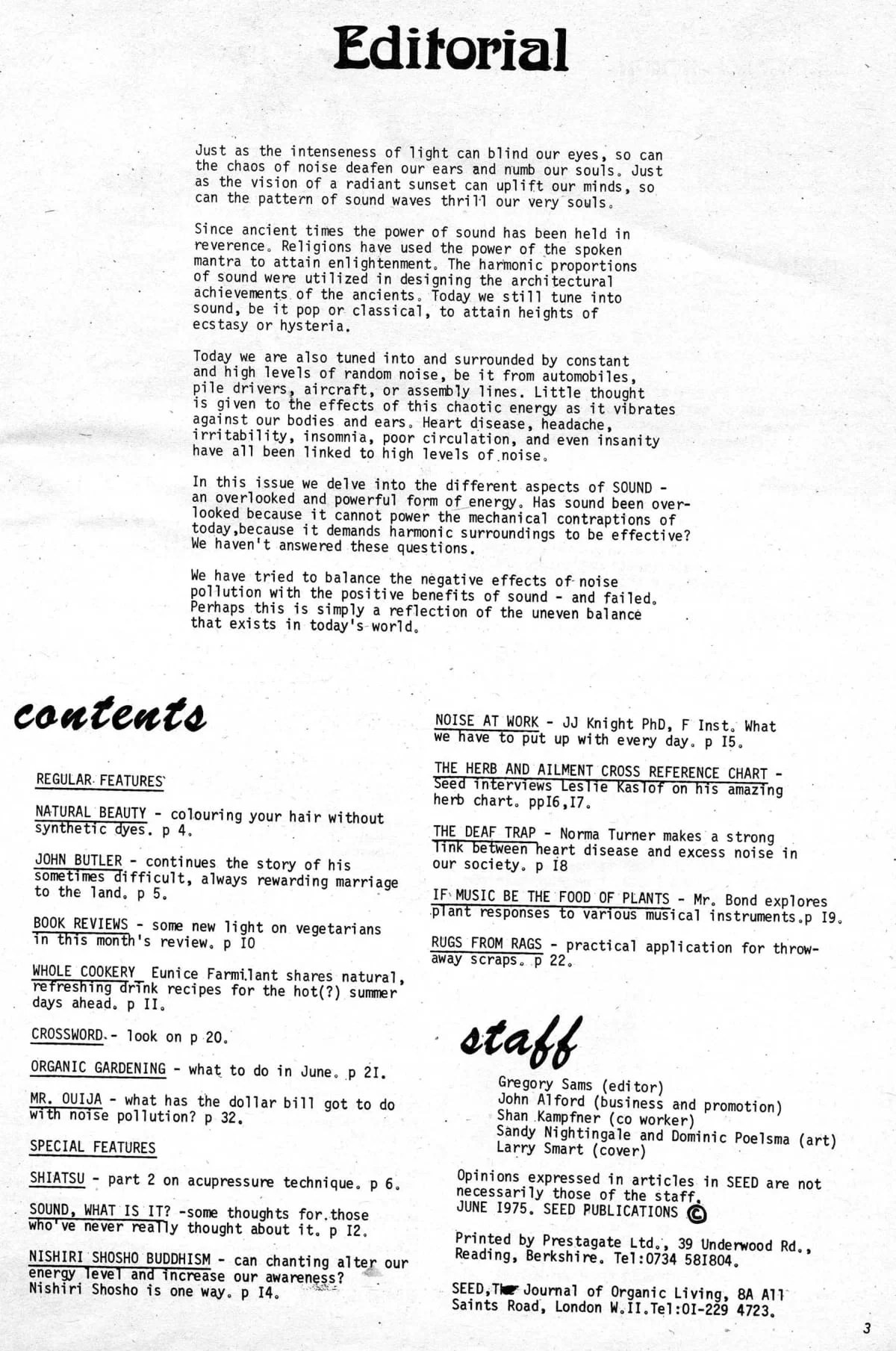 Seed Vol.4 No.6 June 1975 p.3